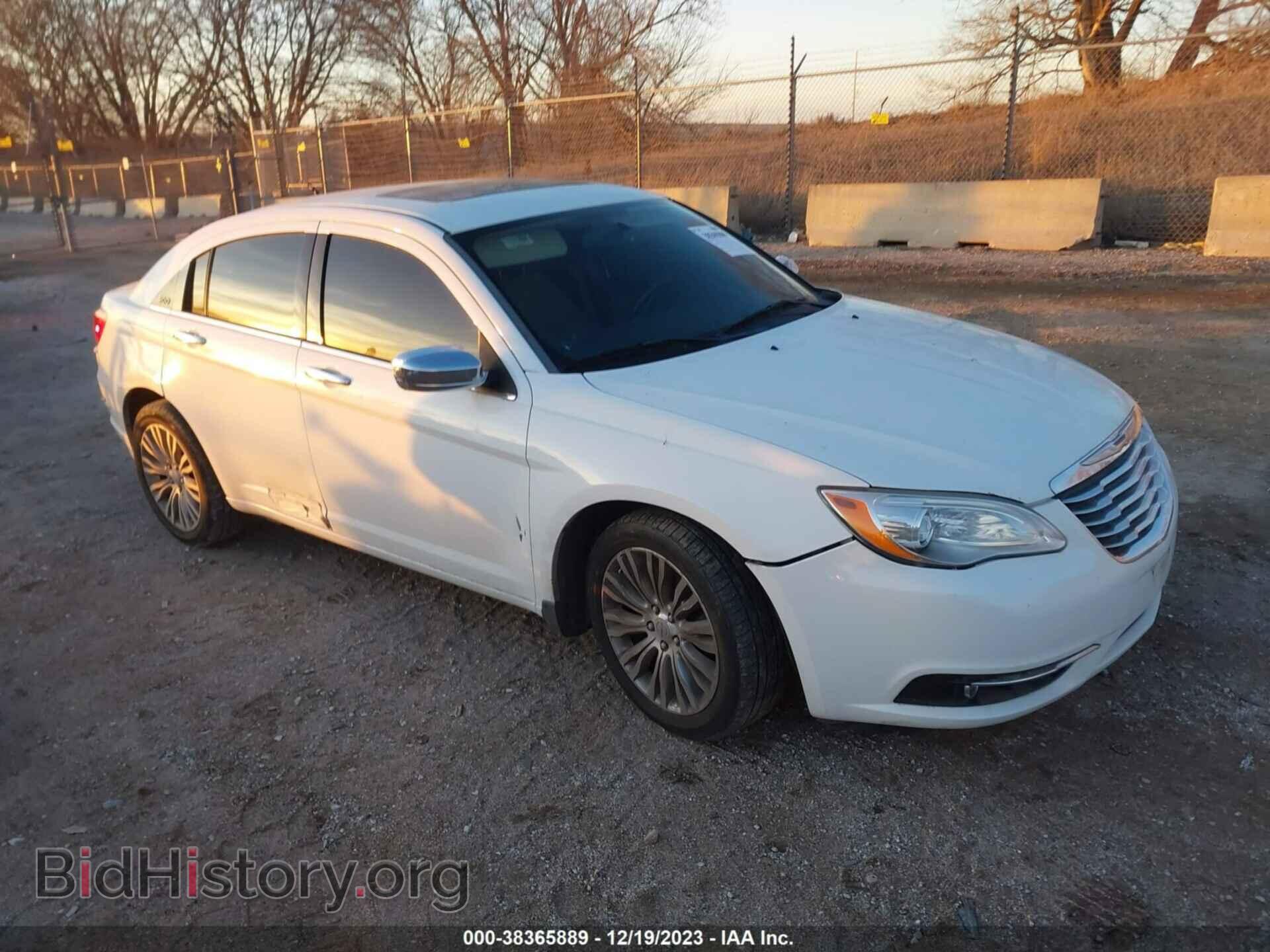 Фотография 1C3CCBCG4CN184931 - CHRYSLER 200 2012