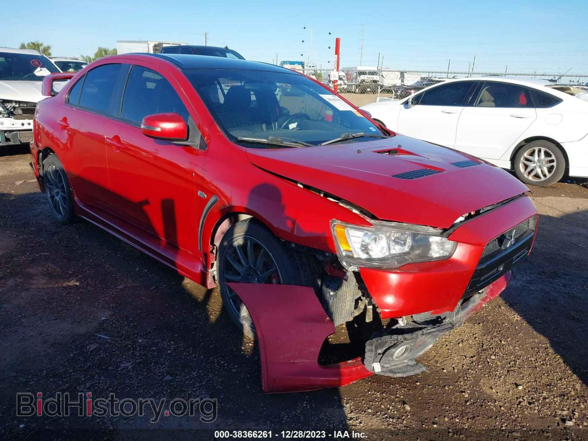 Photo JA32W7FV5FU027519 - MITSUBISHI LANCER EVOLUTION 2015