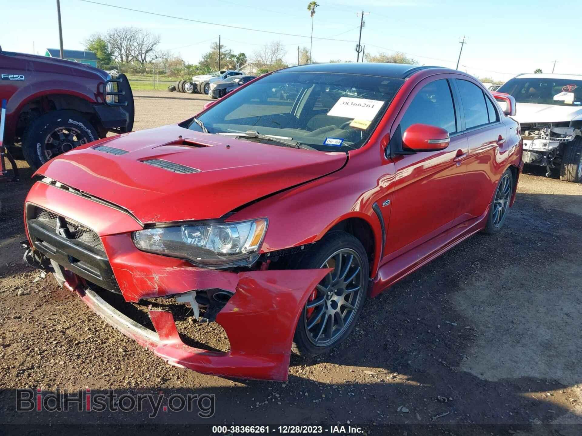2015 MITSUBISHI LANCER EVOLUTION - VIN: JA32W7FV5FU027519 - Фото 2