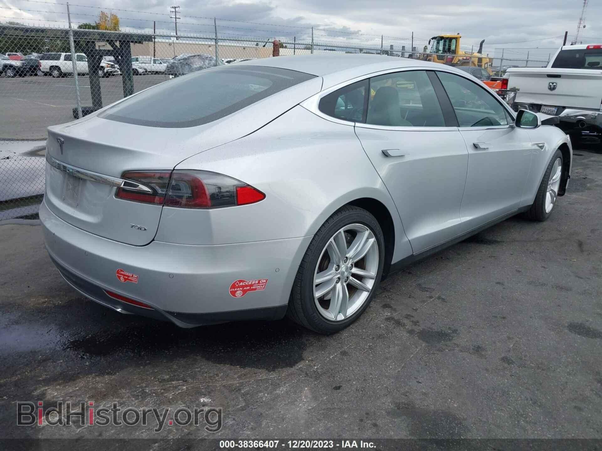 2015 TESLA MODEL S - VIN: 5YJSA1E1XFF117544 - Фото 4