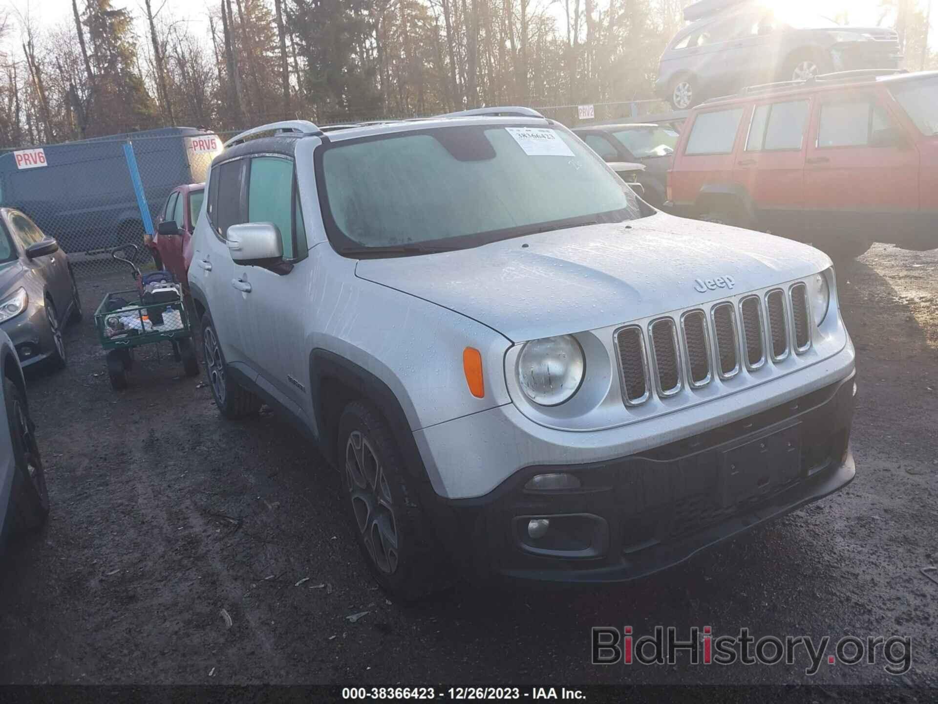 Фотография ZACCJADB0HPE93602 - JEEP RENEGADE 2017