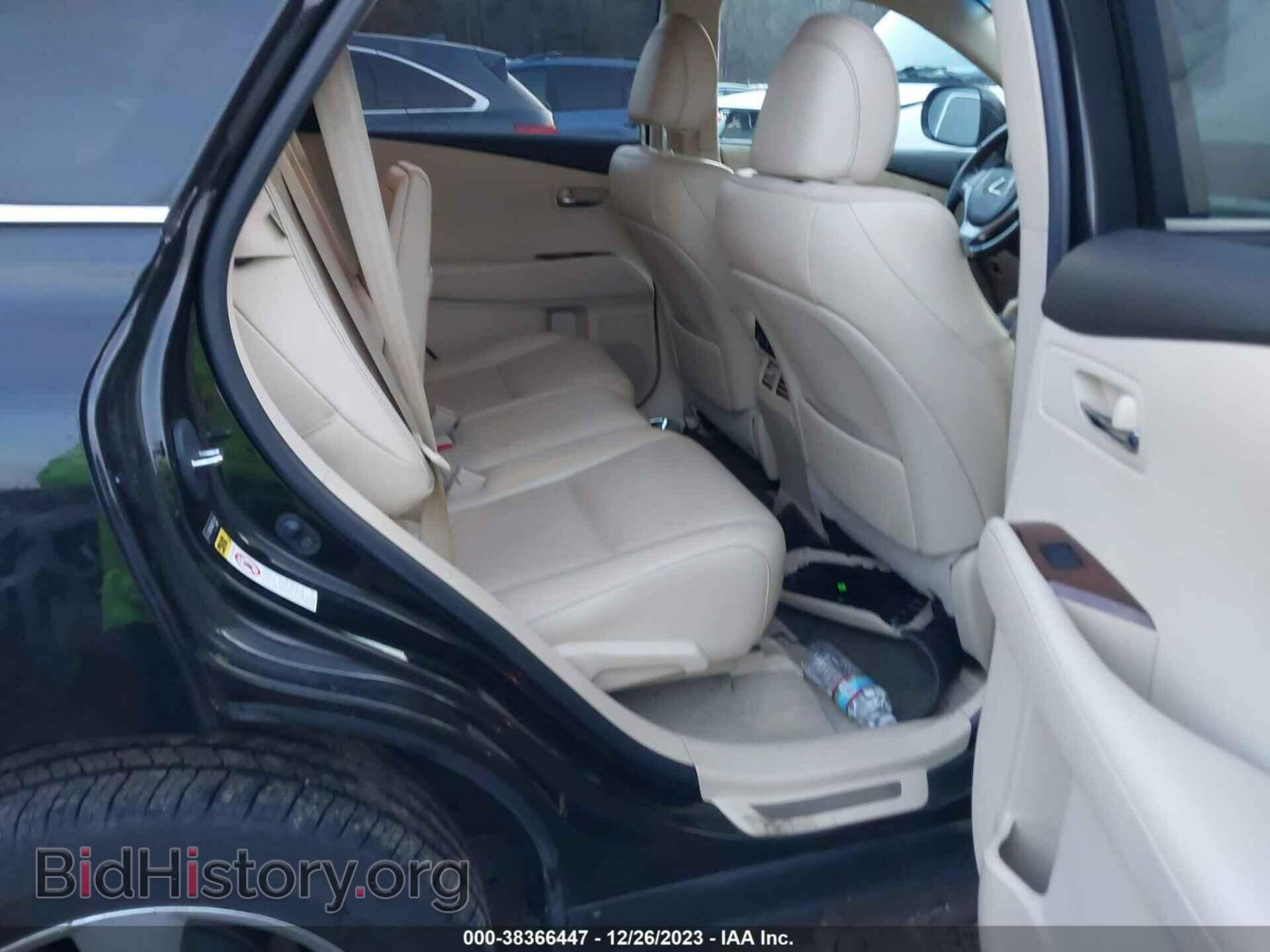 2013 LEXUS RX 350 - VIN: 2T2BK1BAXDC211714 - Фото 8