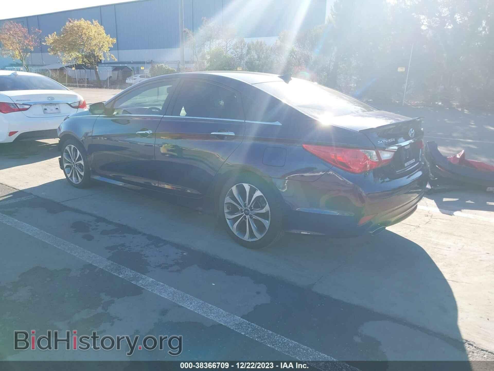 2014 HYUNDAI SONATA - VIN: 5NPEC4AB0EH925862 - Фото 3