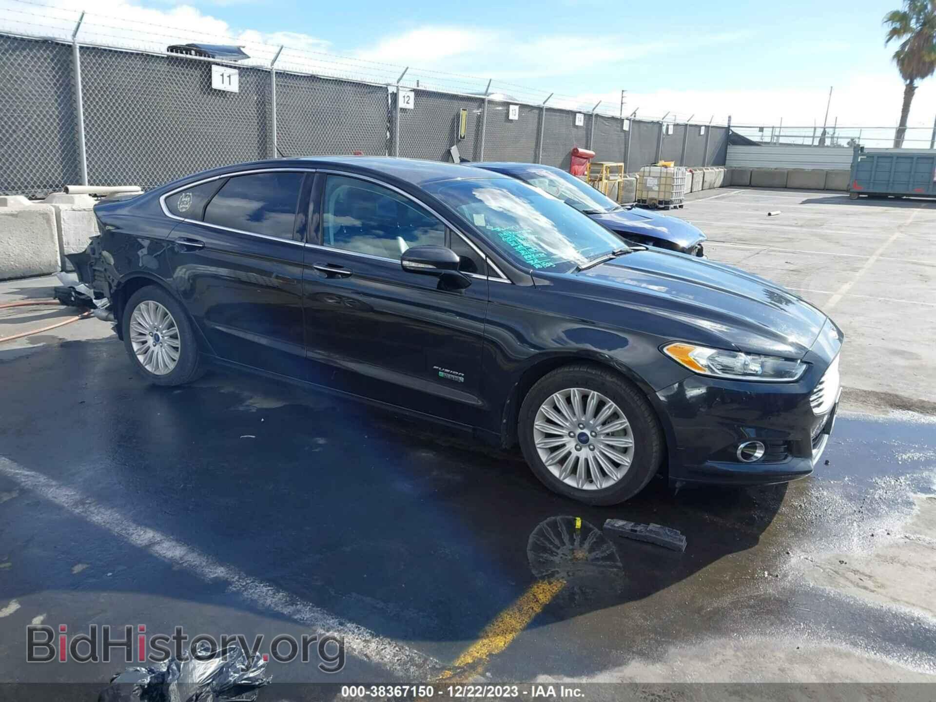Photo 3FA6P0SU8DR332267 - FORD FUSION ENERGI 2013