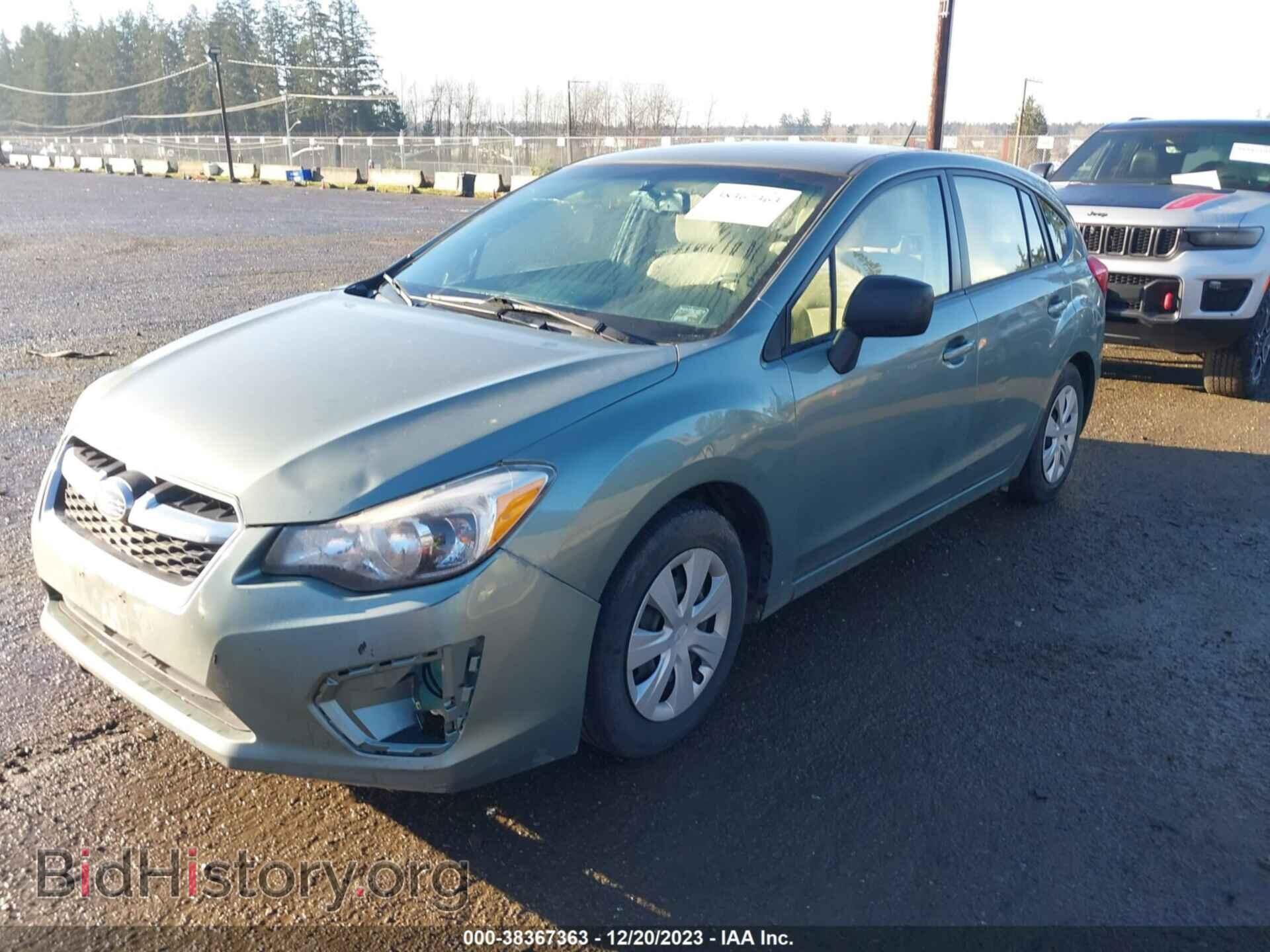 2014 SUBARU IMPREZA - VIN: JF1GPAA69E8282575 - Фото 2
