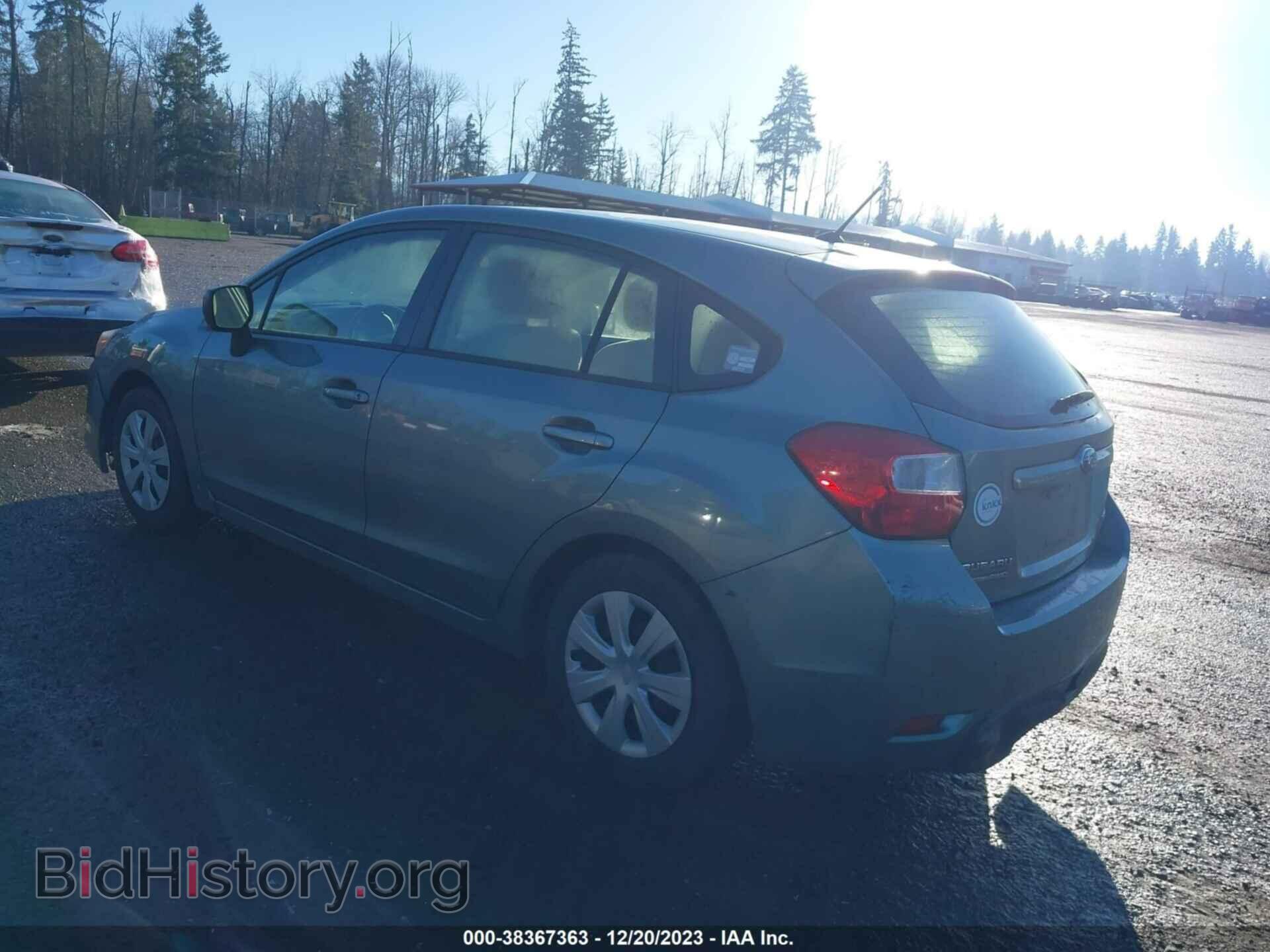 2014 SUBARU IMPREZA - VIN: JF1GPAA69E8282575 - Фото 3