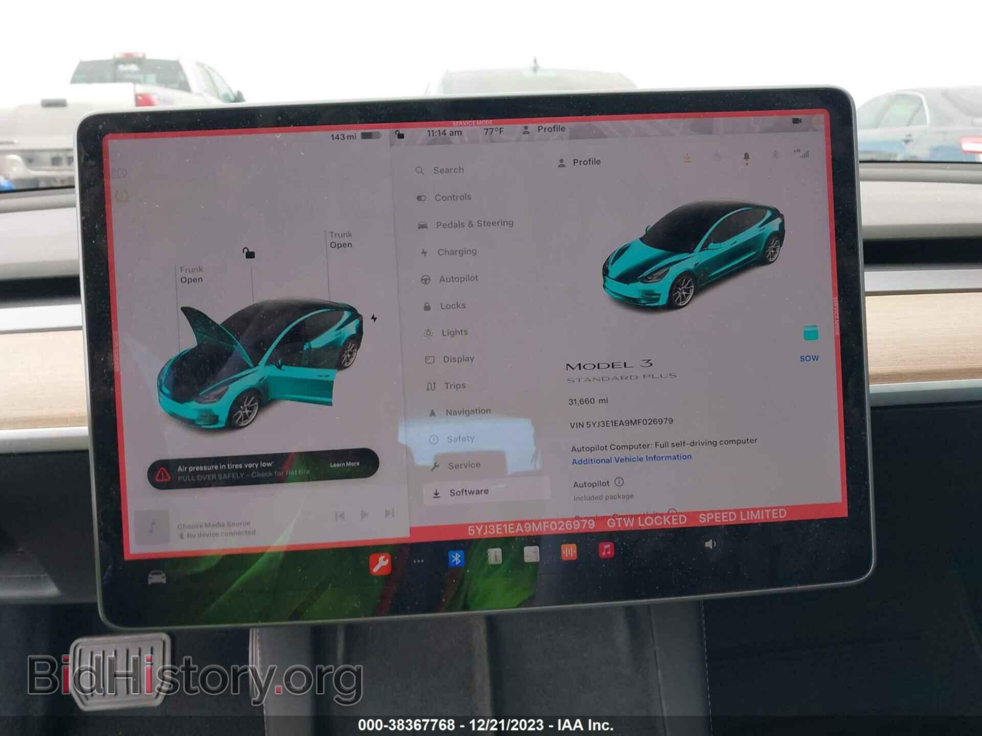 2021 TESLA MODEL 3 - VIN: 5YJ3E1EA9MF026979 - Фото 18