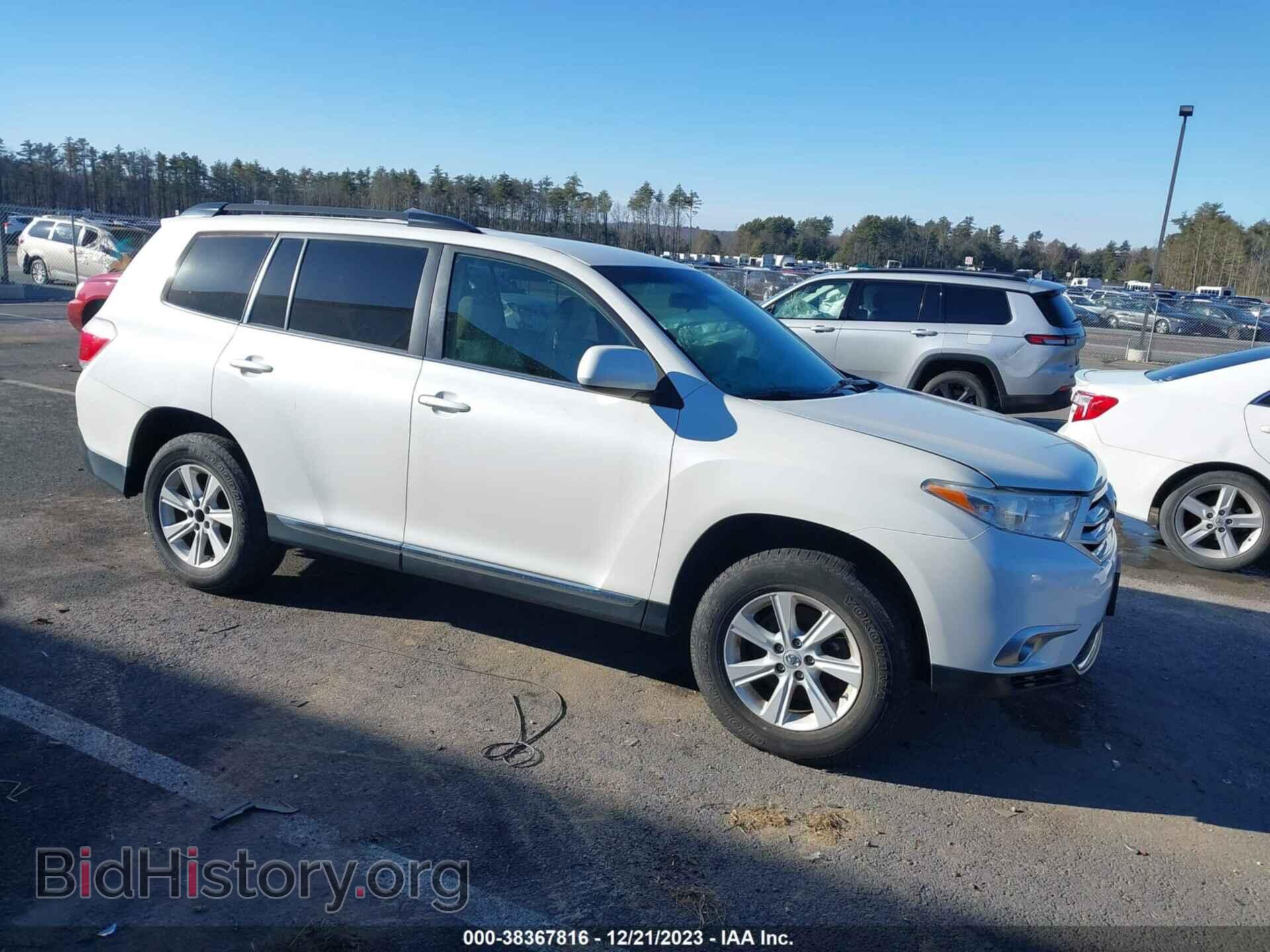 Photo 5TDBK3EH7DS189459 - TOYOTA HIGHLANDER 2013