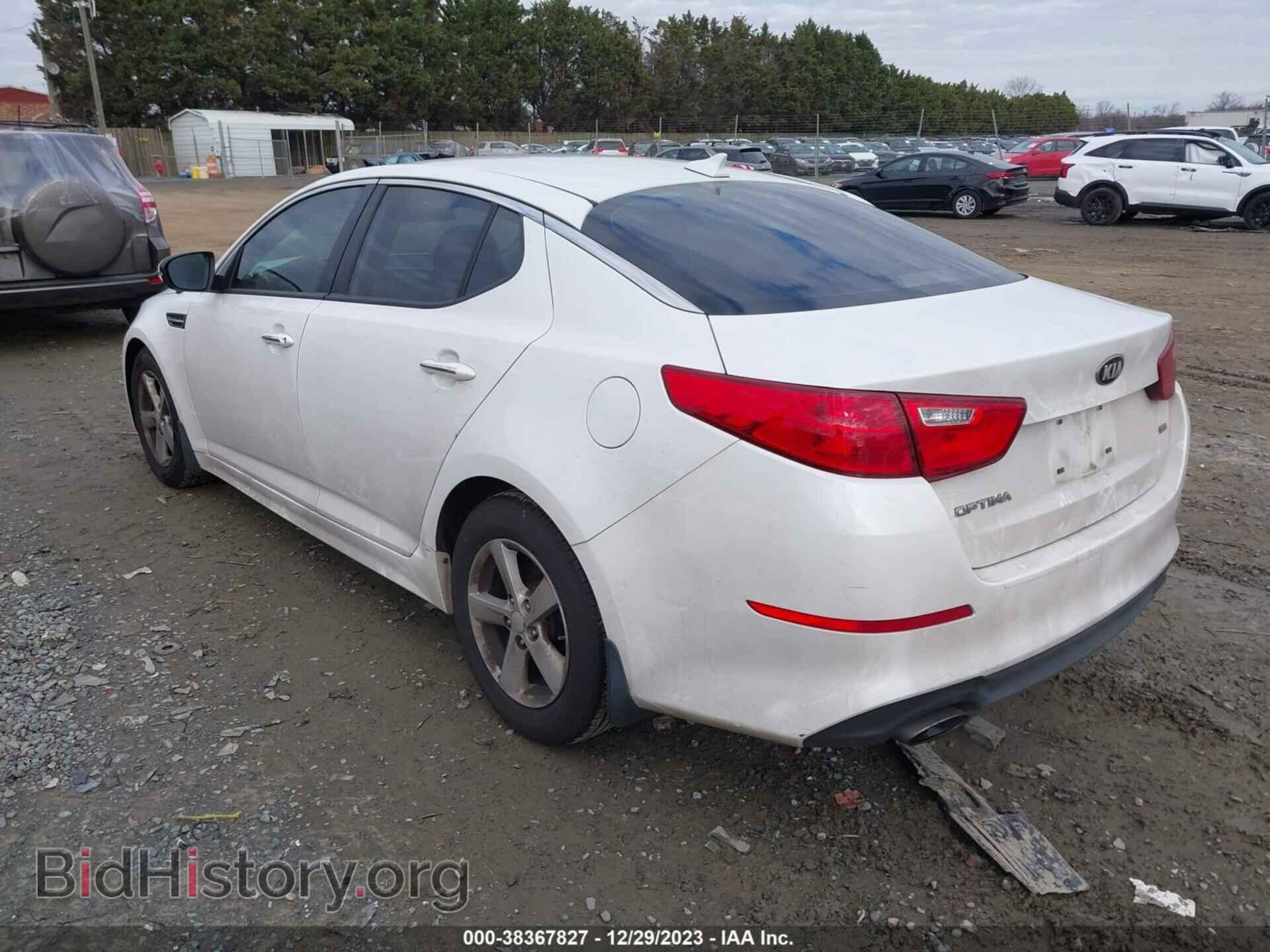 2015 KIA OPTIMA - VIN: KNAGM4A72F5576221 - Photo 3