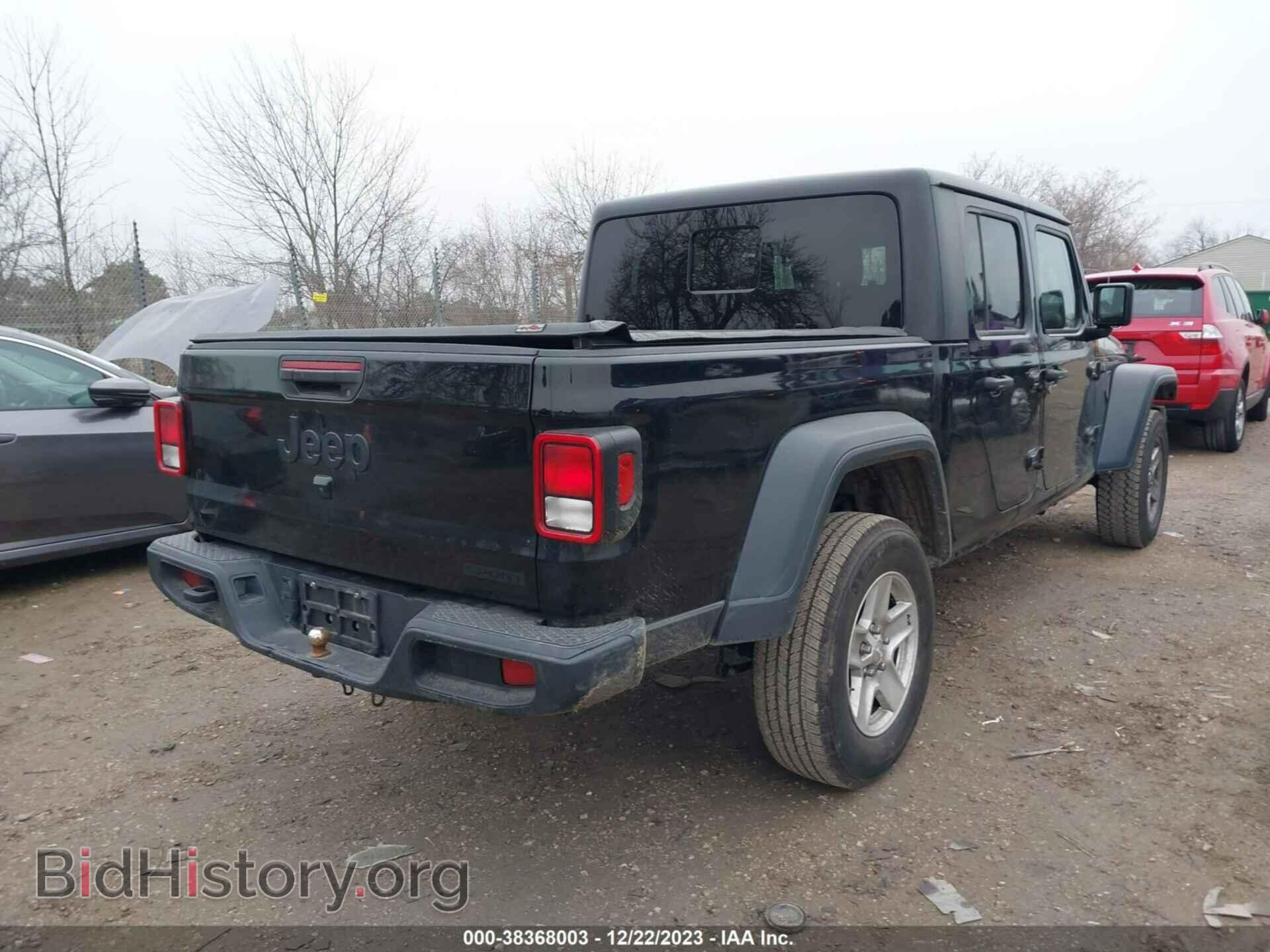 2020 JEEP GLADIATOR - VIN: 1C6HJTAG5LL160396 - Фото 4