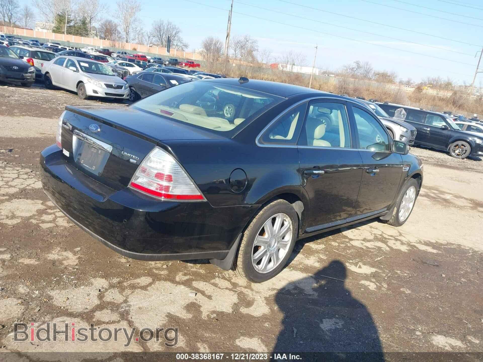 2008 FORD TAURUS - VIN: 1FAHP28W48G123439 - Фото 4