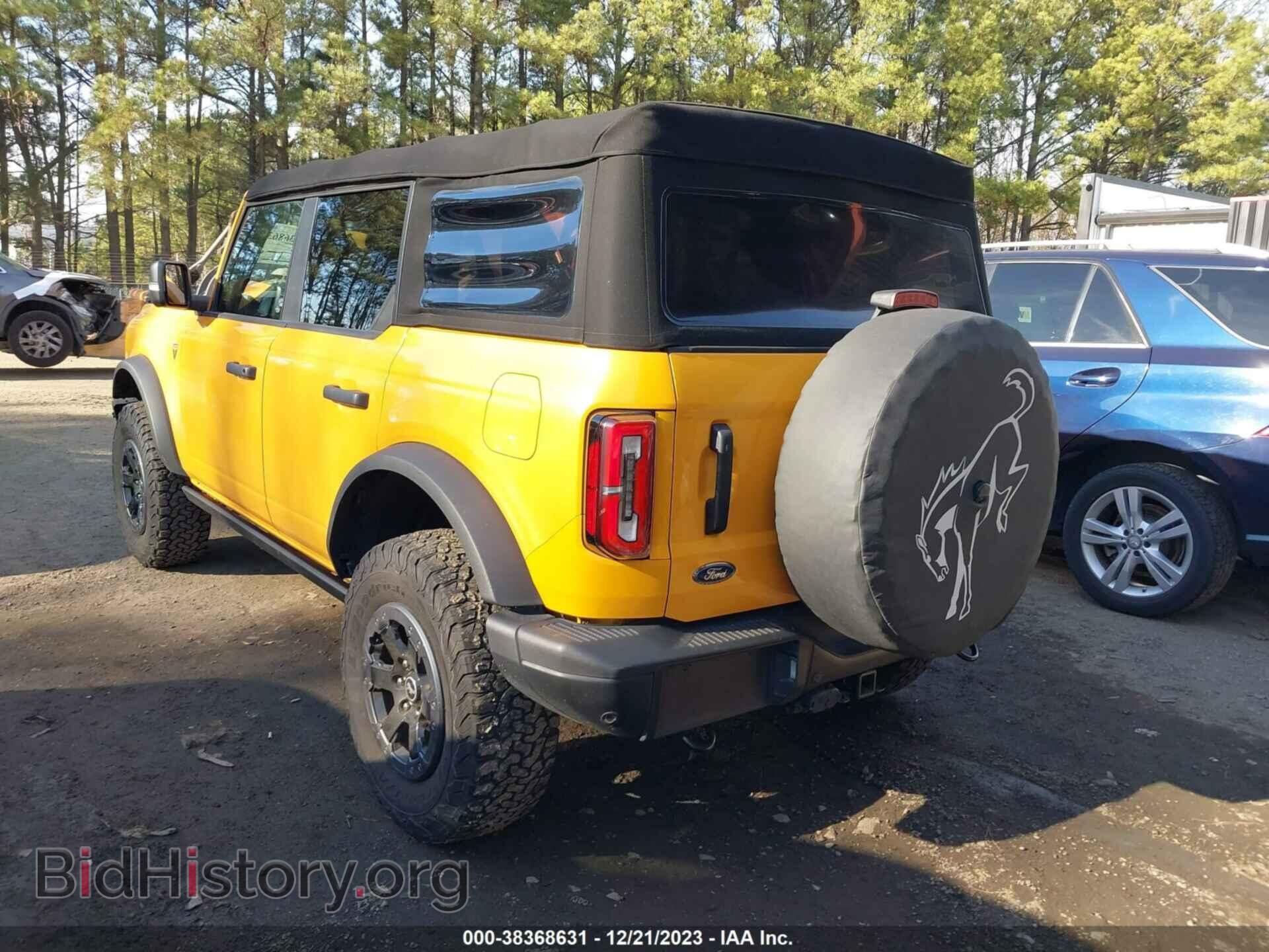 2021 FORD BRONCO - VIN: 1FMEE5DH1MLA62348 - Фото 3