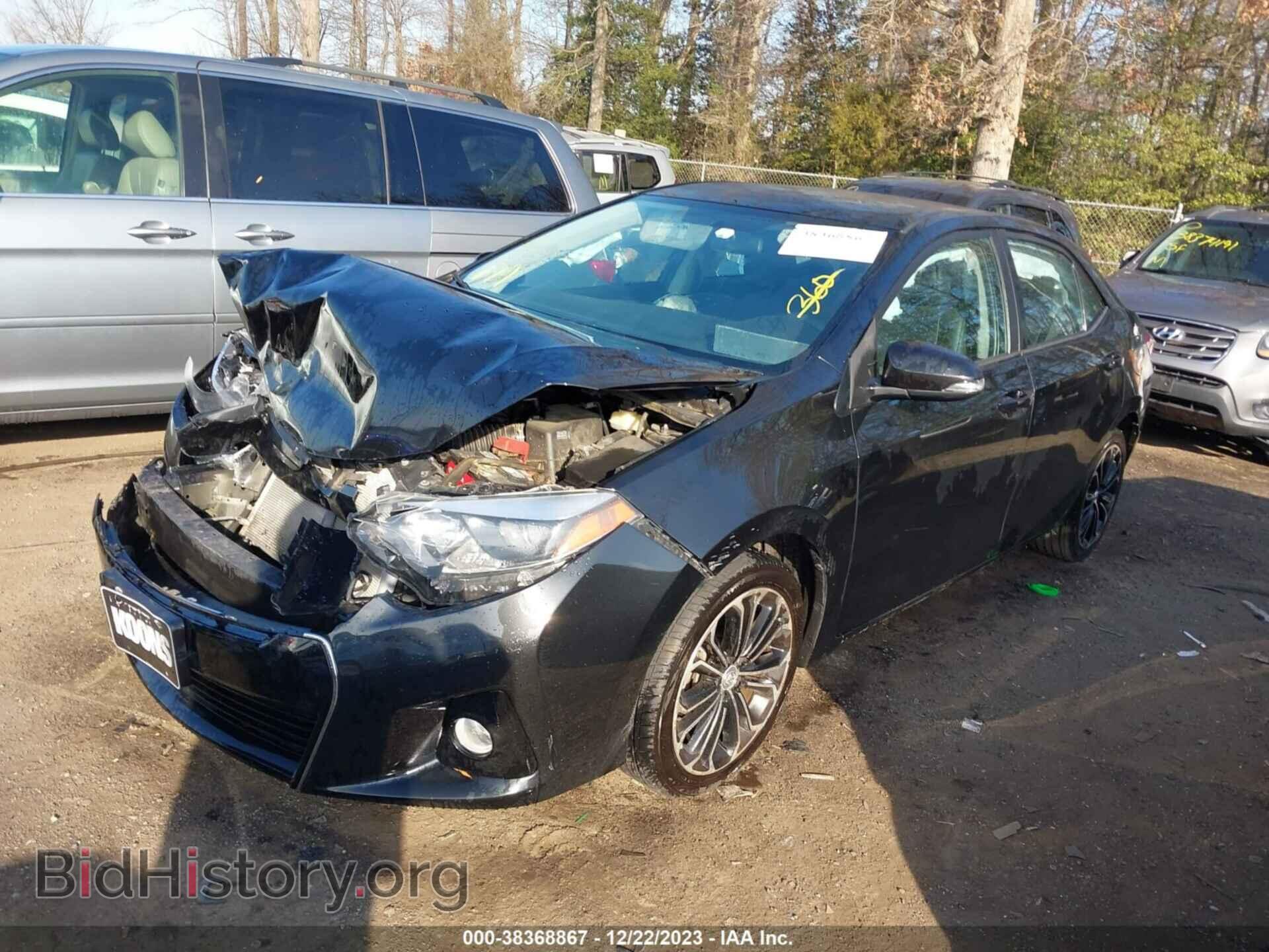 2015 TOYOTA COROLLA - VIN: 2T1BURHE0FC454703 - Фото 2