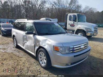 2012 Ford FLEX SE, серебристый — VIN 2FMGK5BC5CBD19647, IAAI