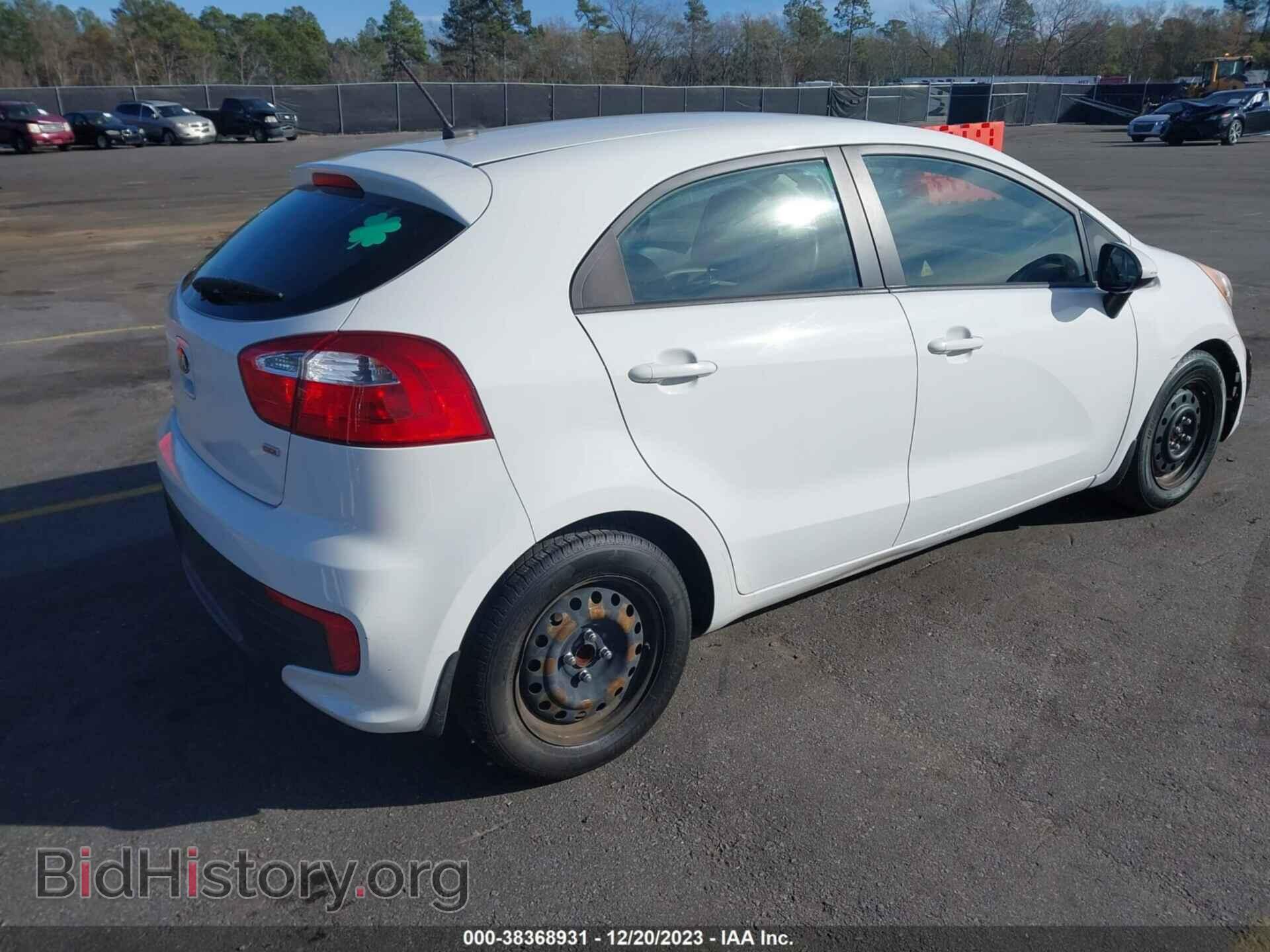 2016 KIA RIO - VIN: KNADM5A34G6651664 - Фото 4