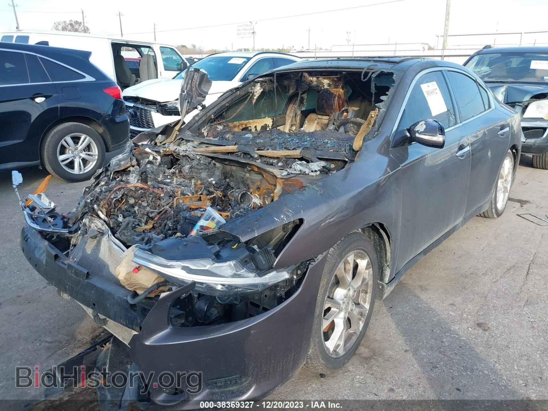2013 NISSAN MAXIMA - VIN: 1N4AA5APXDC809204 - Фото 2