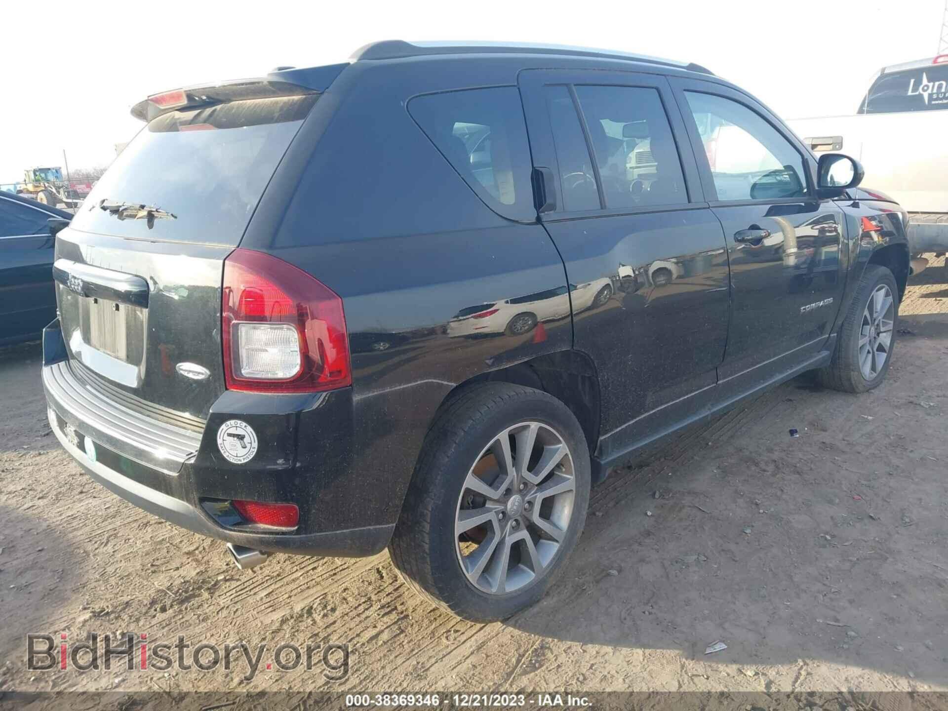 2017 JEEP COMPASS - VIN: 1C4NJDEB5HD163736 - Фото 4
