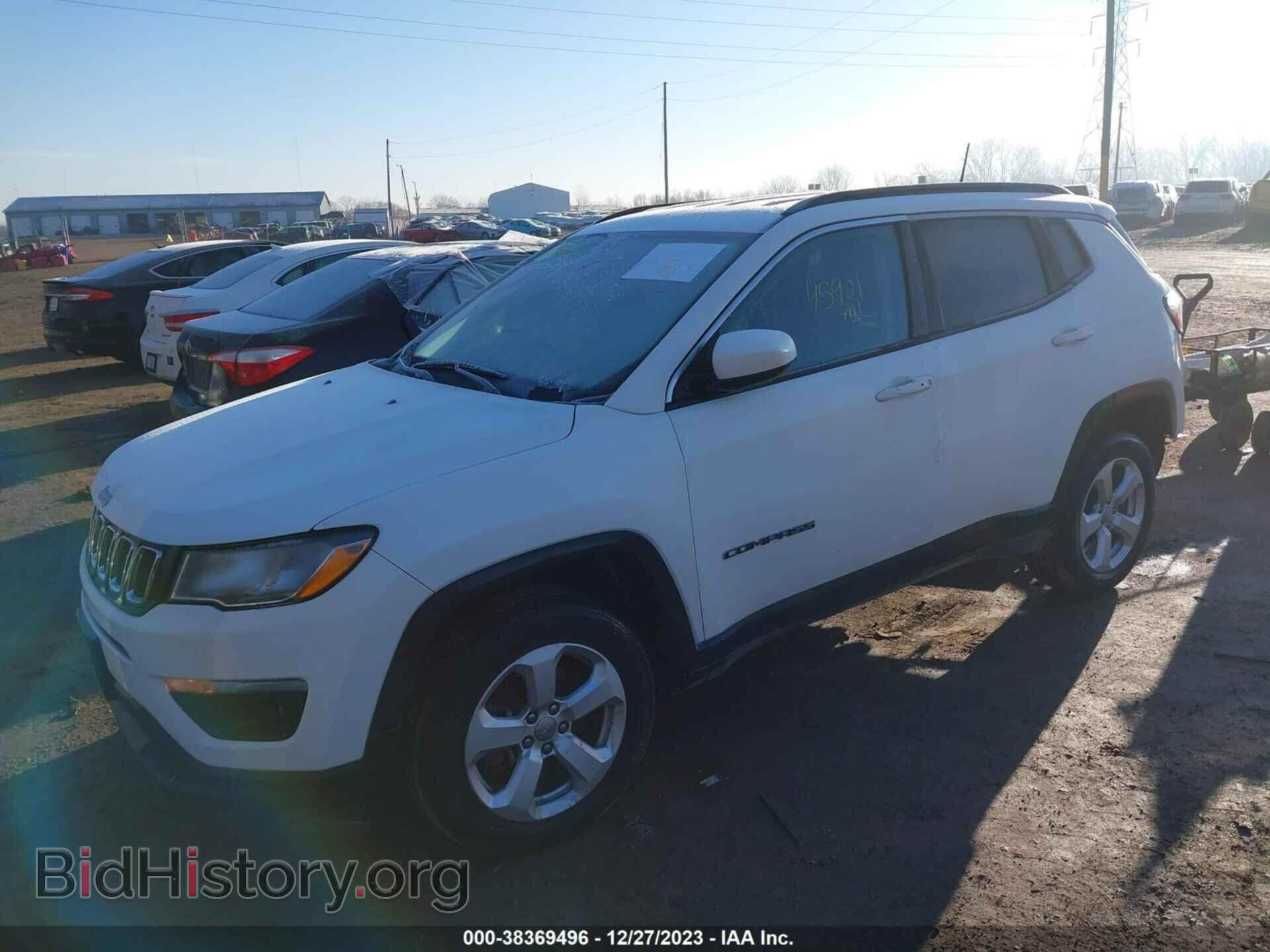 2018 JEEP COMPASS - VIN: 3C4NJDBB7JT434347 - Фото 2