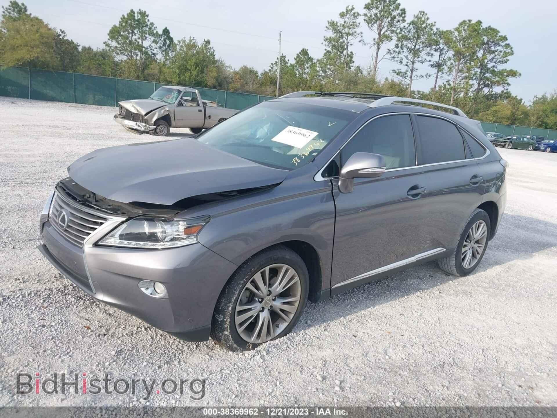 2013 LEXUS RX 350 - VIN: 2T2ZK1BA3DC087817 - Фото 2