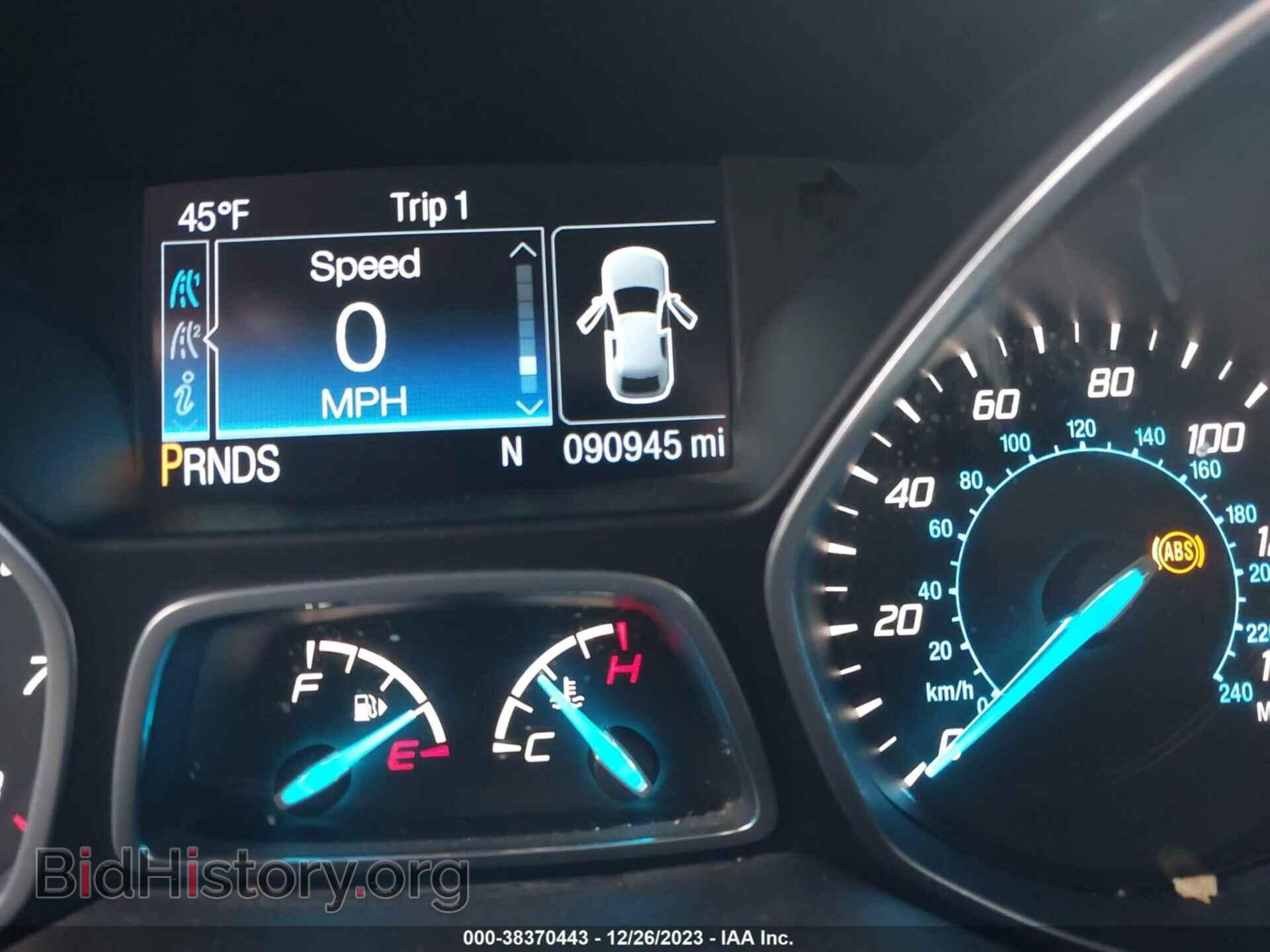 2014 FORD ESCAPE - VIN: 1FMCU9J95EUC64345 - Фото 7