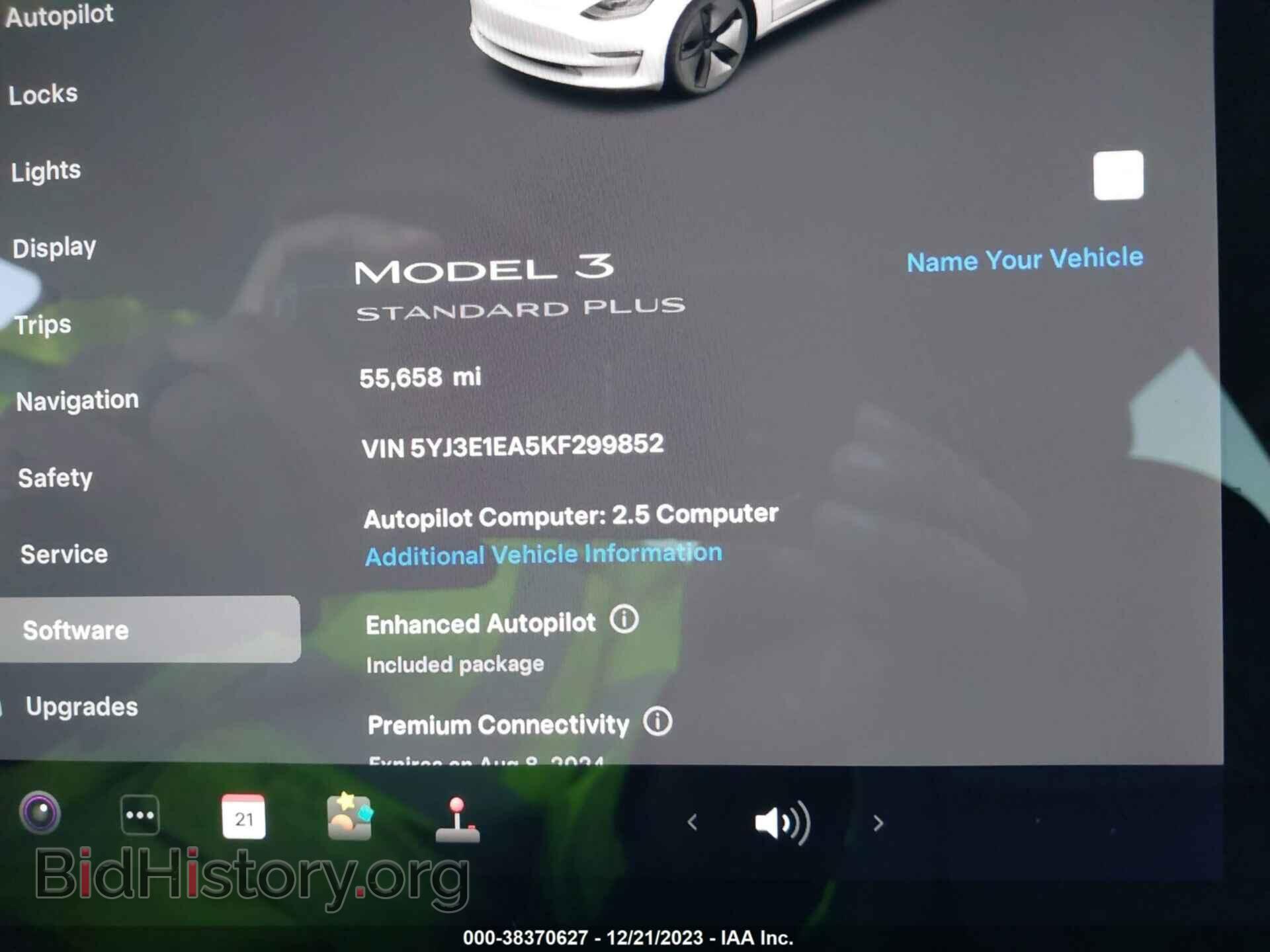 2019 TESLA MODEL 3 - VIN: 5YJ3E1EA5KF299852 - Фото 7