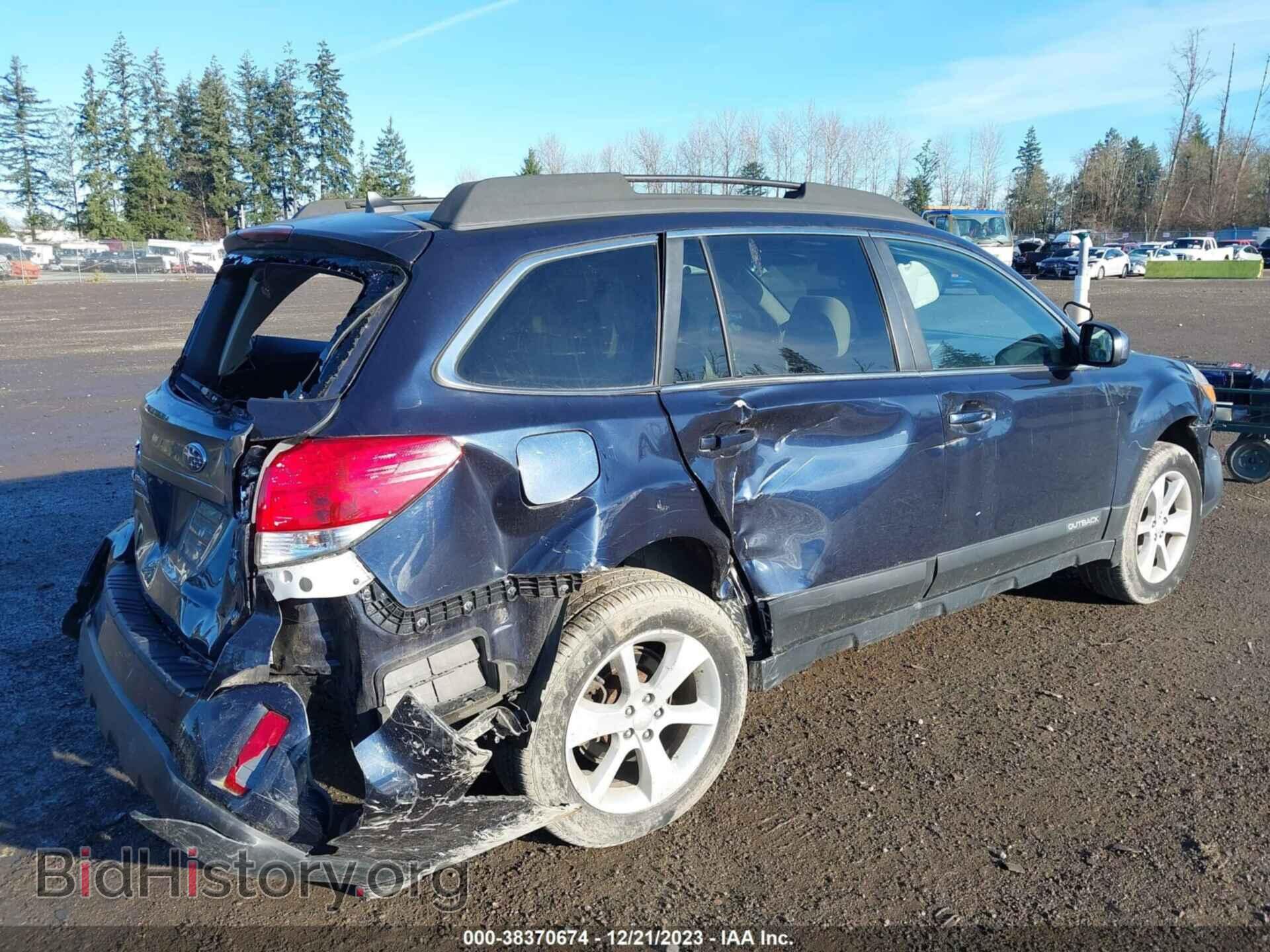 2014 SUBARU OUTBACK - VIN: 4S4BRBCC3E3208696 - Фото 4