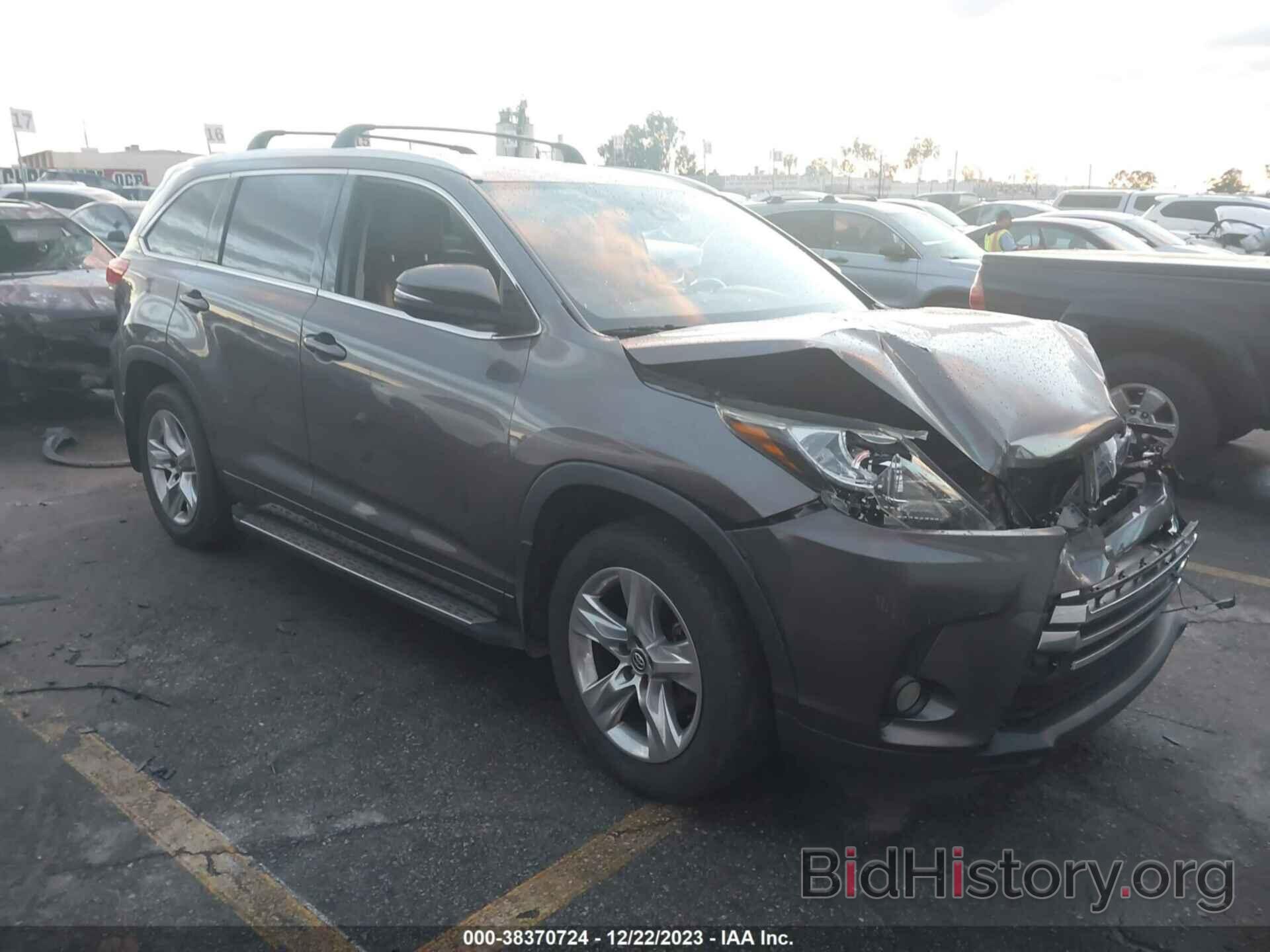 Photo 5TDYZRFH0HS234318 - TOYOTA HIGHLANDER 2017