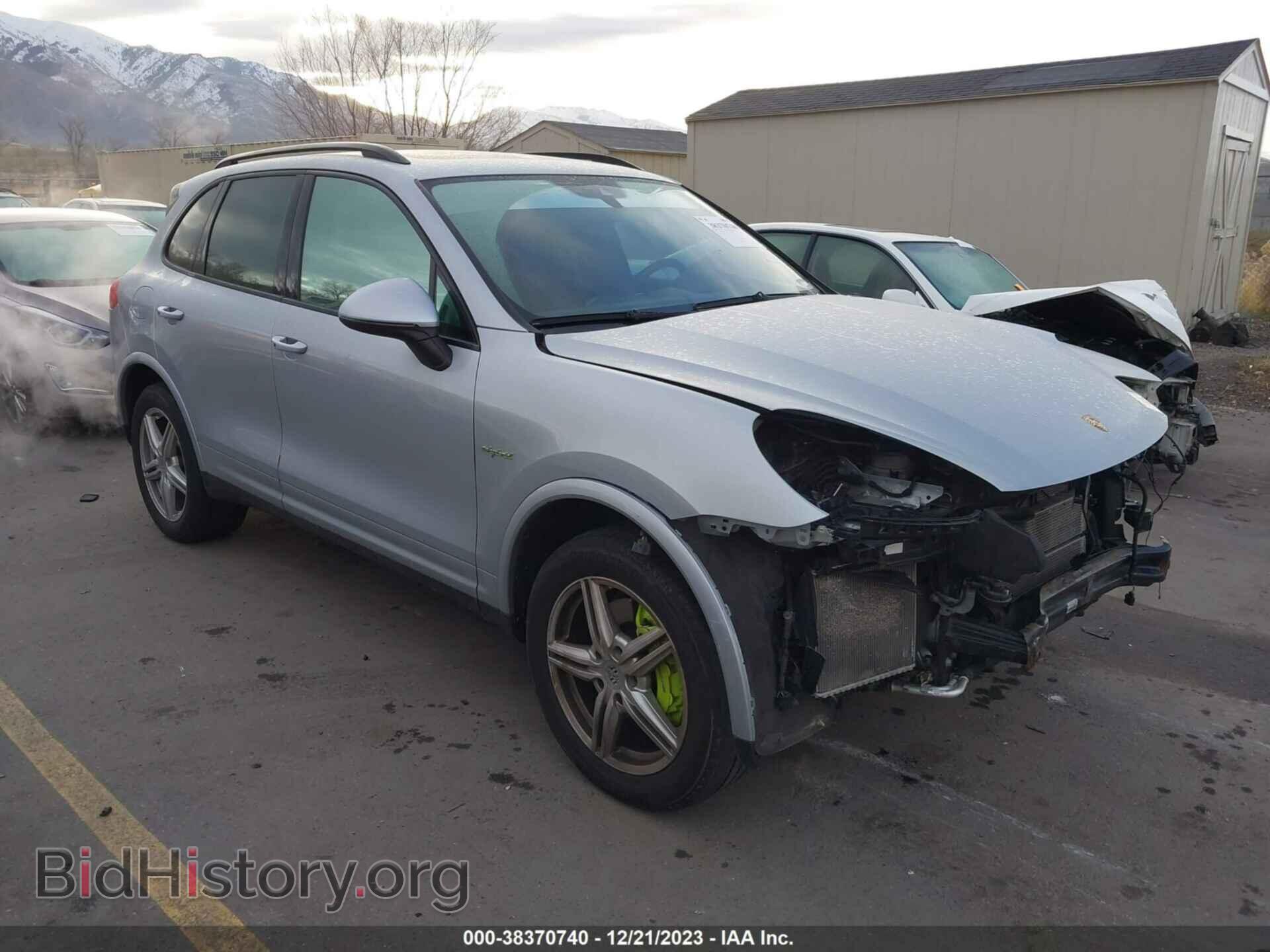 Фотография WP1AE2A23GLA59133 - PORSCHE CAYENNE E-HYBRID 2016