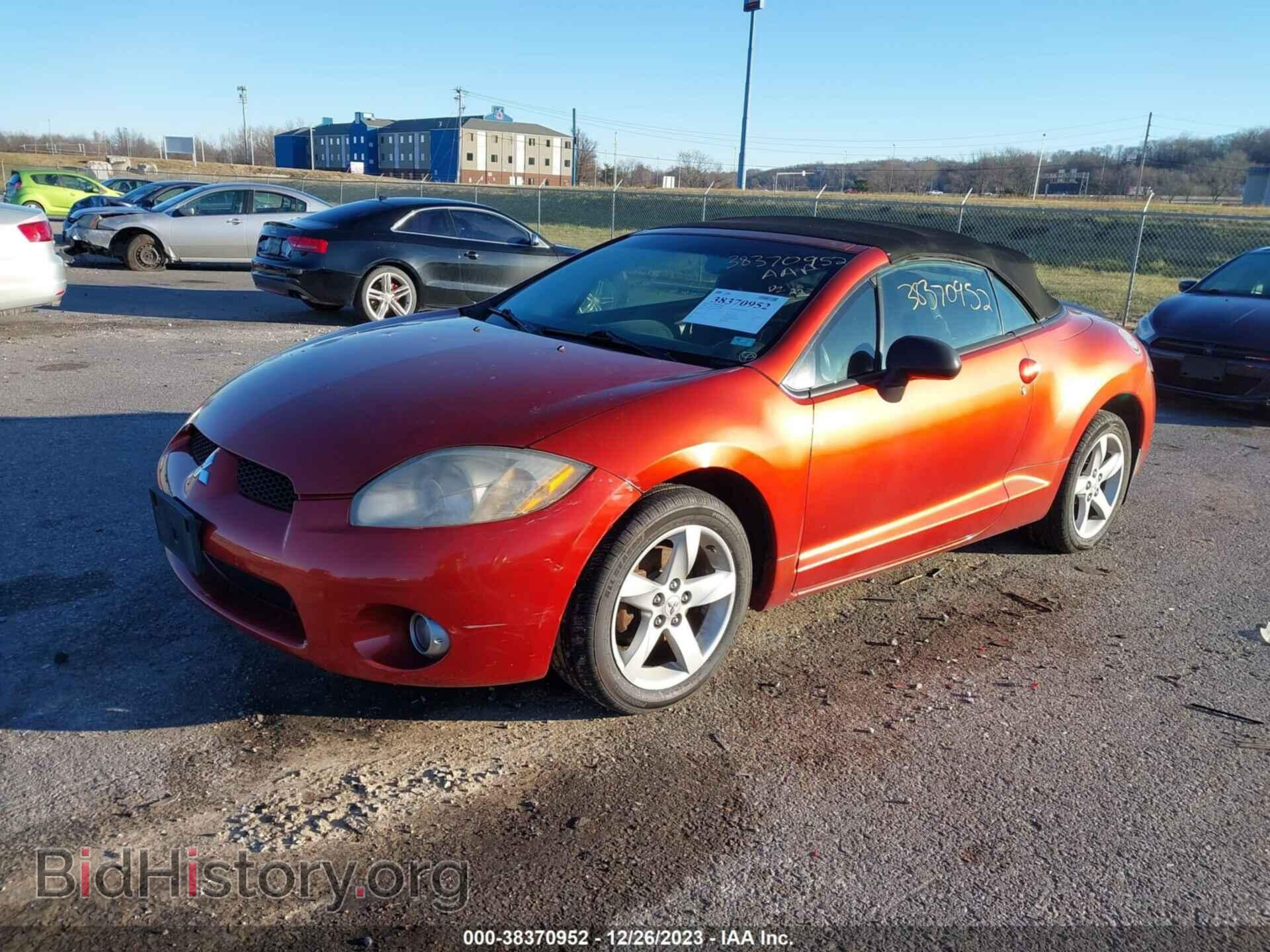 2007 MITSUBISHI ECLIPSE SPYDER - VIN: 4A3AL25F77E006859 - Фото 2