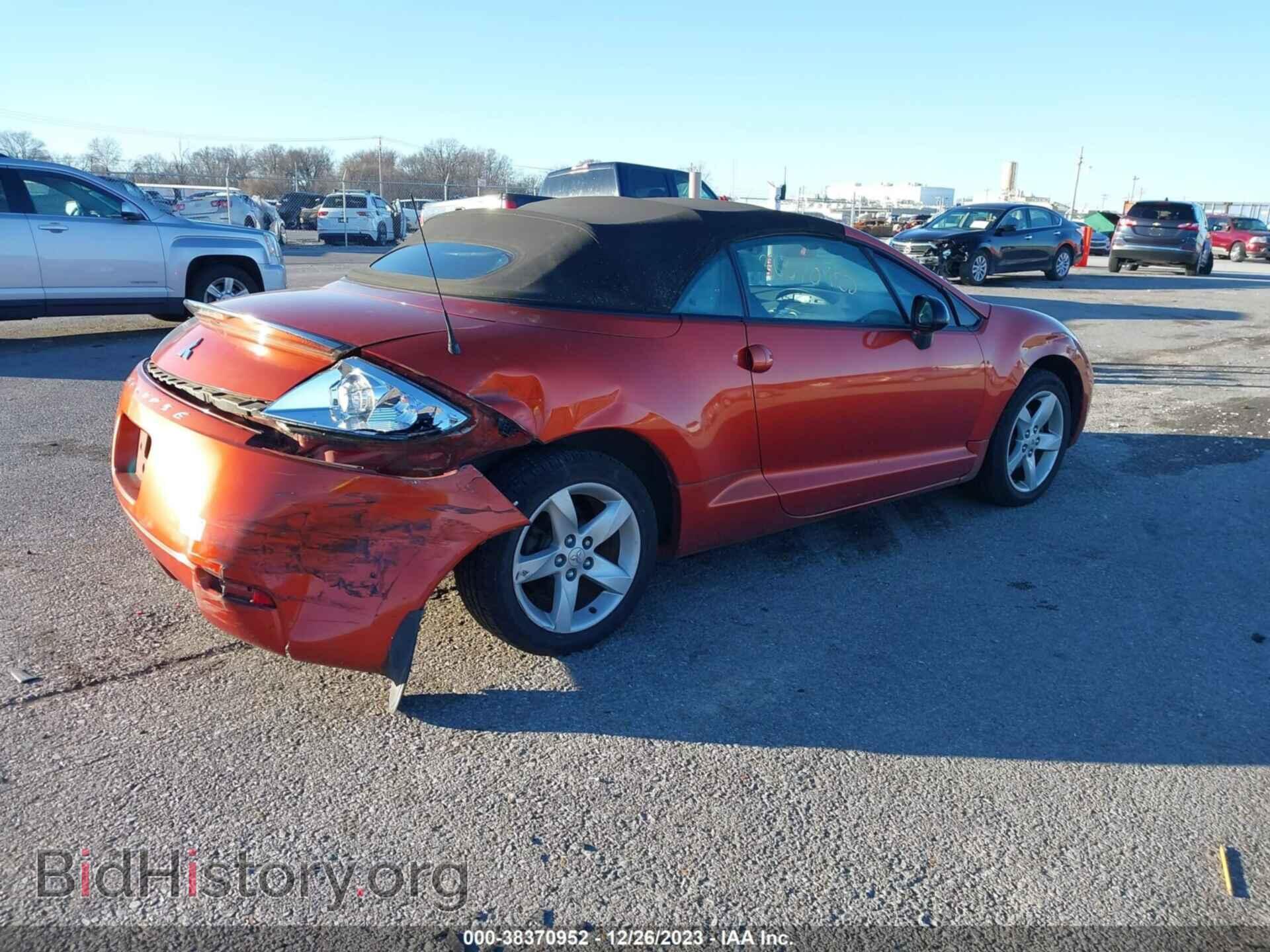 2007 MITSUBISHI ECLIPSE SPYDER - VIN: 4A3AL25F77E006859 - Фото 4