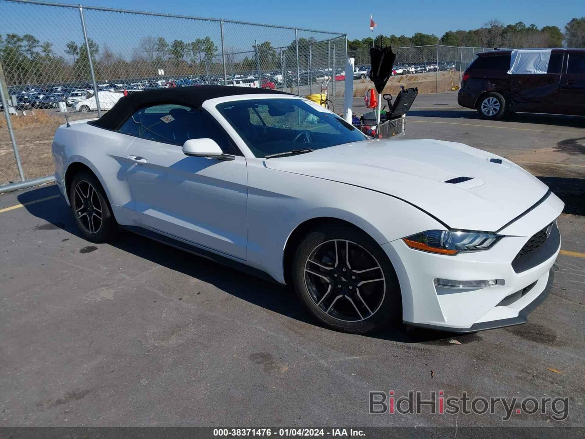 Photo 1FATP8UH8M5103575 - FORD MUSTANG 2021