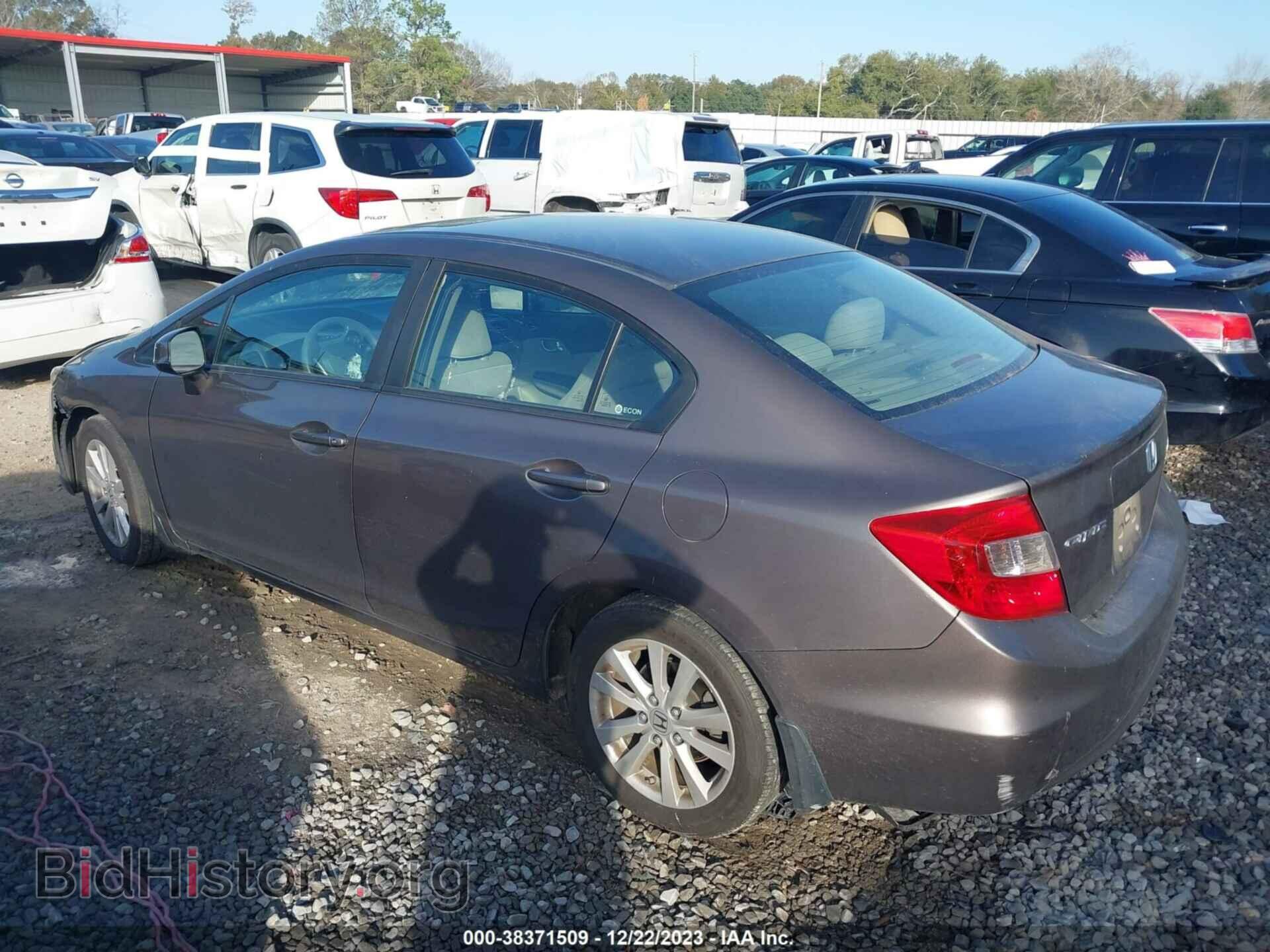 2012 HONDA CIVIC - VIN: 2HGFB2F8XCH519023 - Photo 3