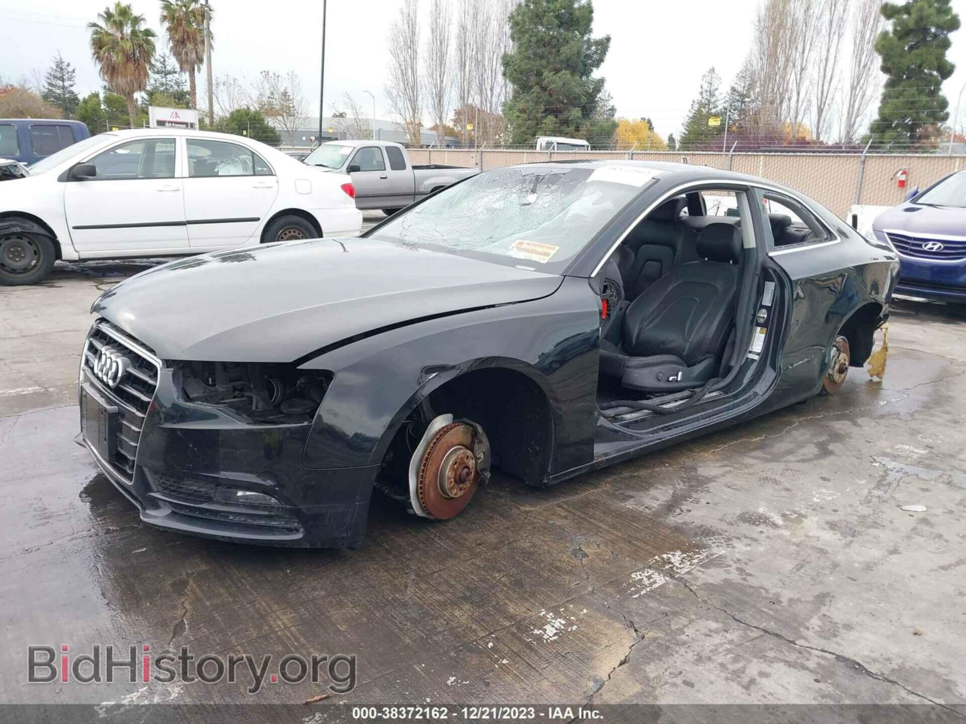 2013 AUDI A5 - VIN: WAUCFAFRXDA059951 - Фото 2