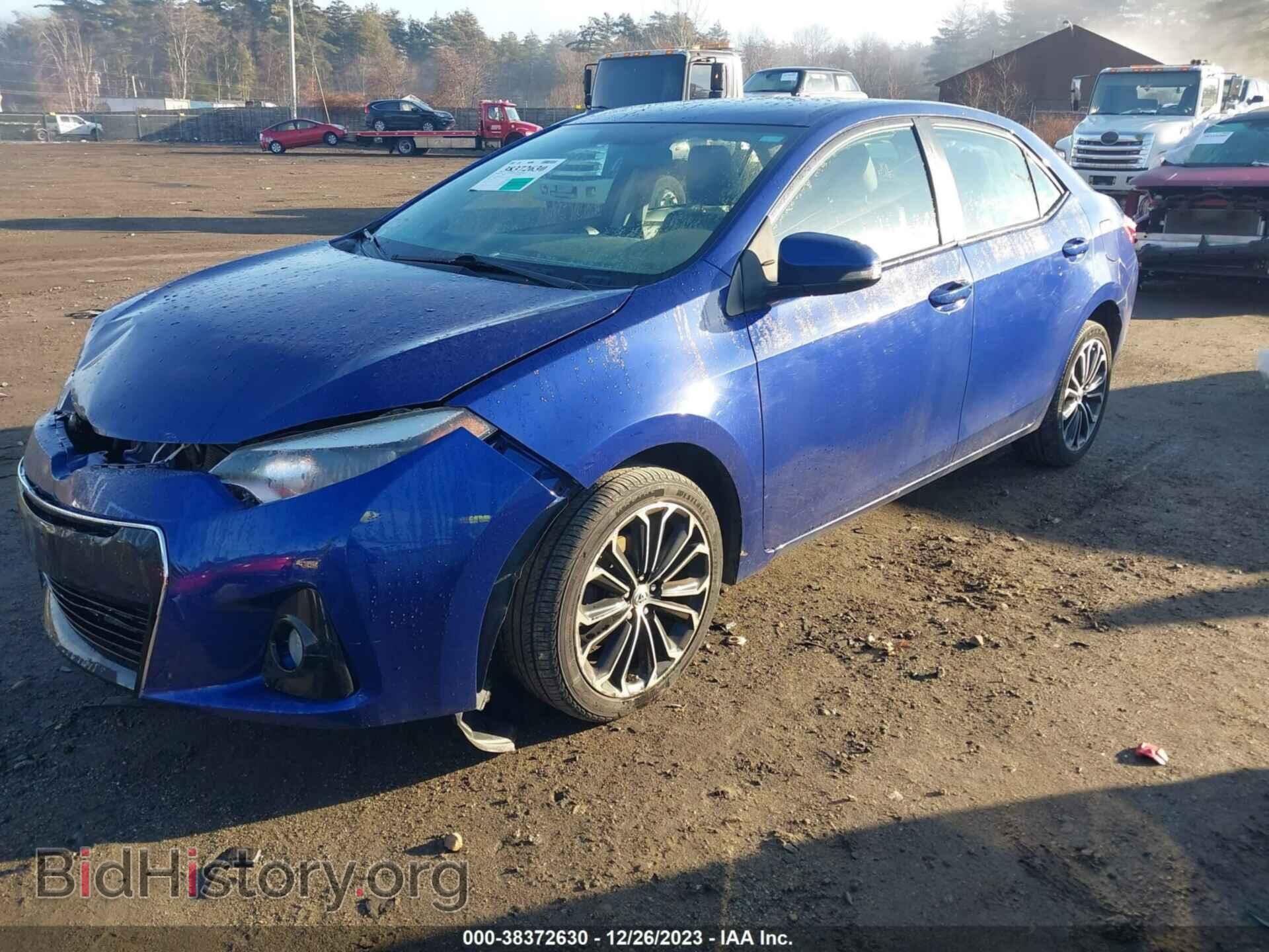 2014 TOYOTA COROLLA - VIN: 2T1BURHE9EC099111 - Фото 2