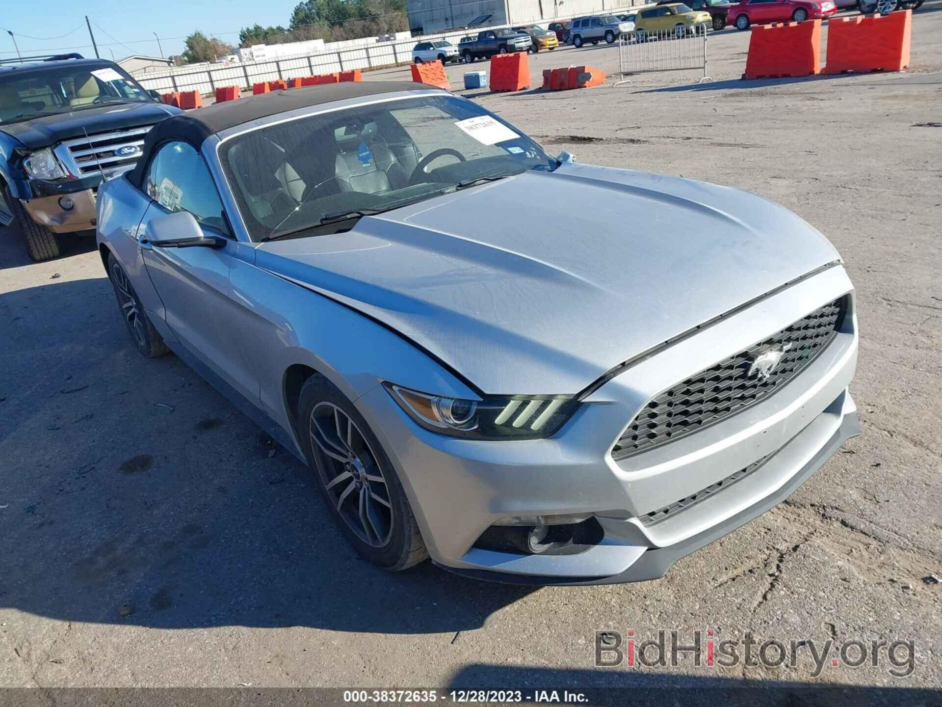 Photo 1FATP8UH6F5396671 - FORD MUSTANG 2015