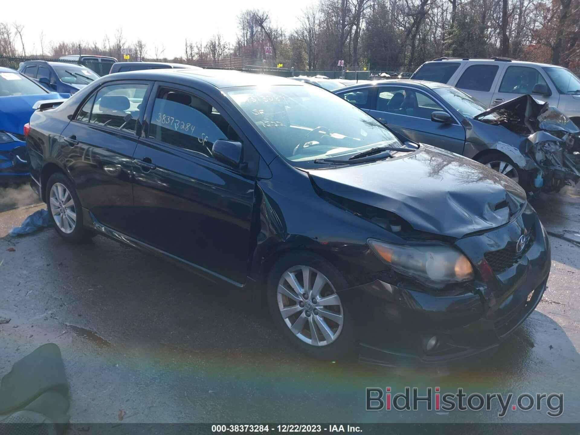 Photo 2T1BU40E69C177333 - TOYOTA COROLLA 2009