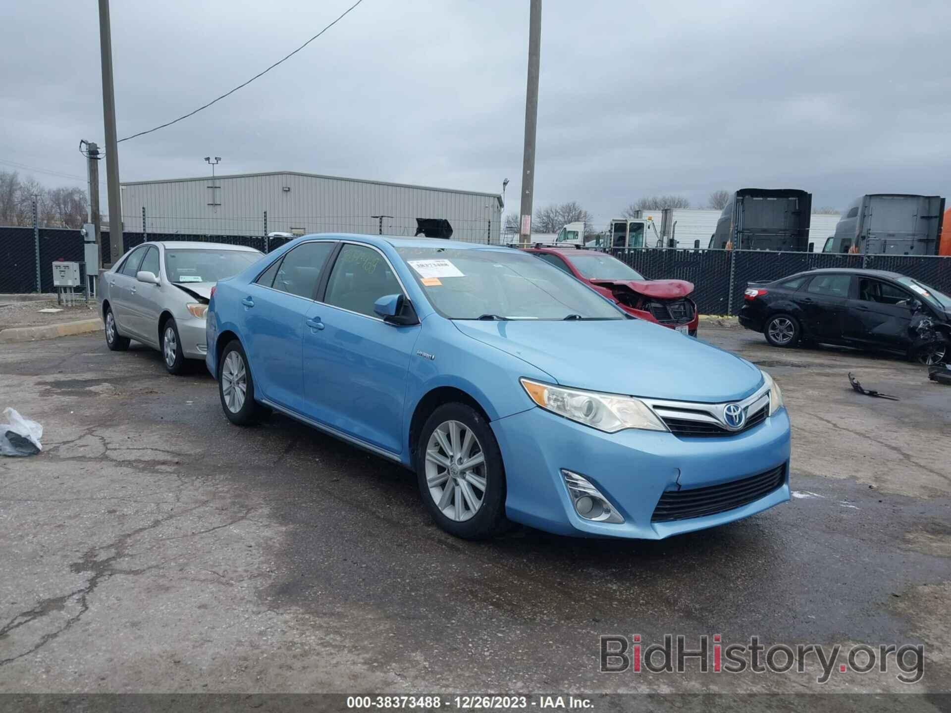 Photo 4T1BD1FK9CU005802 - TOYOTA CAMRY HYBRID 2012