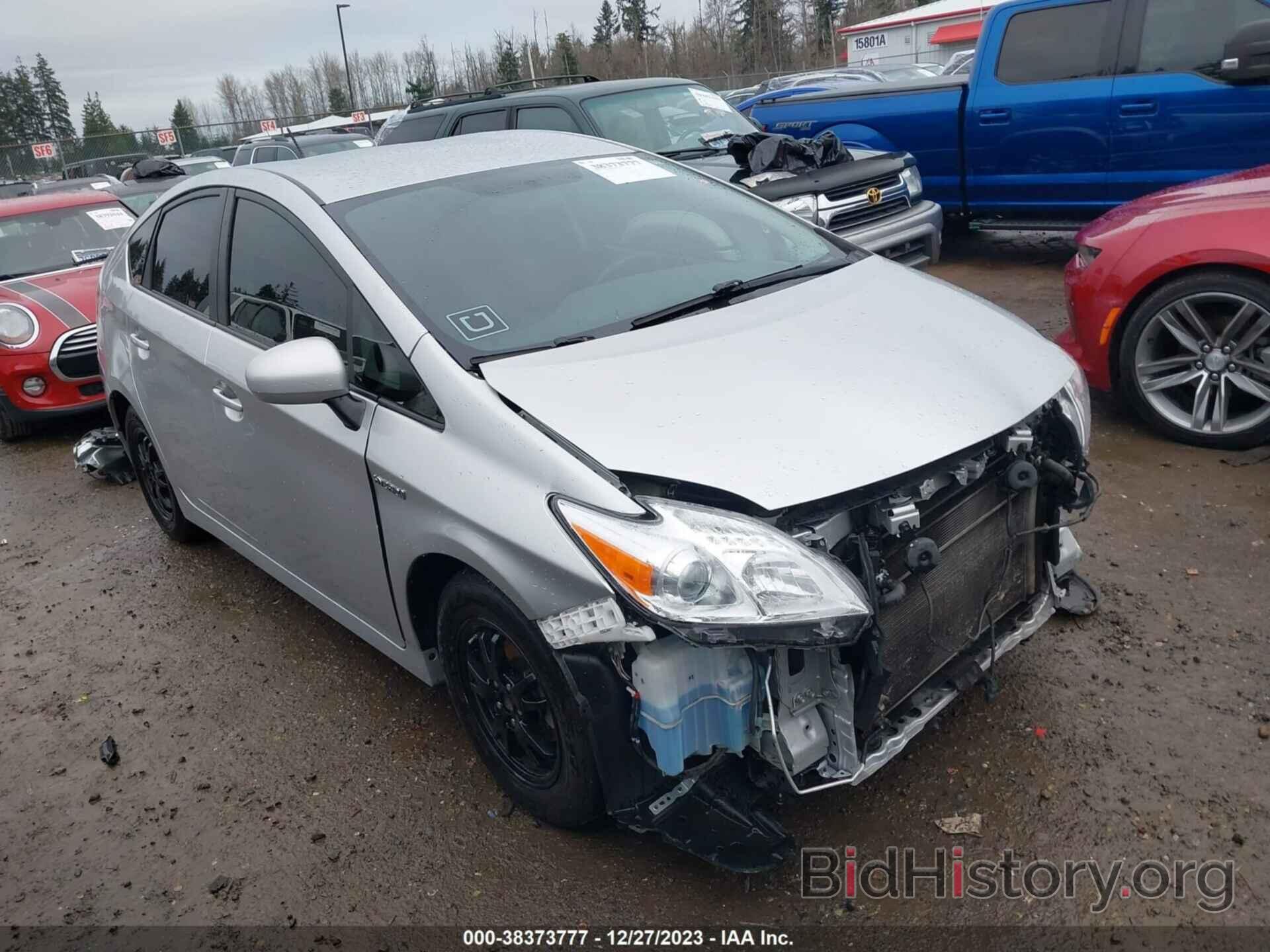 Photo JTDKN3DU6C5459758 - TOYOTA PRIUS 2012