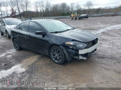 2015 Dodge DART SE, black — VIN 1C3CDFAA2FD391735, IAAI
