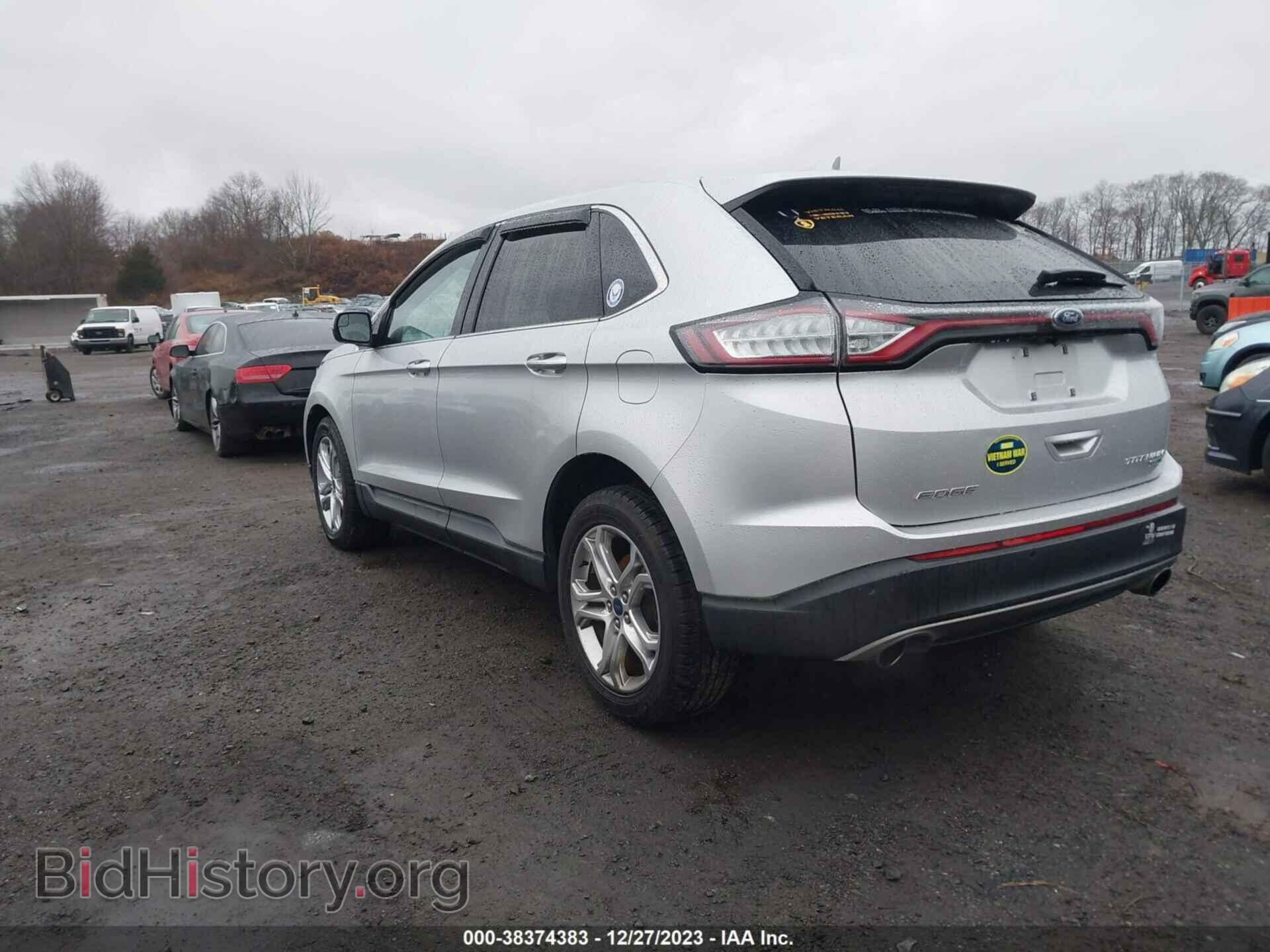2017 FORD EDGE - VIN: 2FMPK4K93HBB20313 - Photo 3
