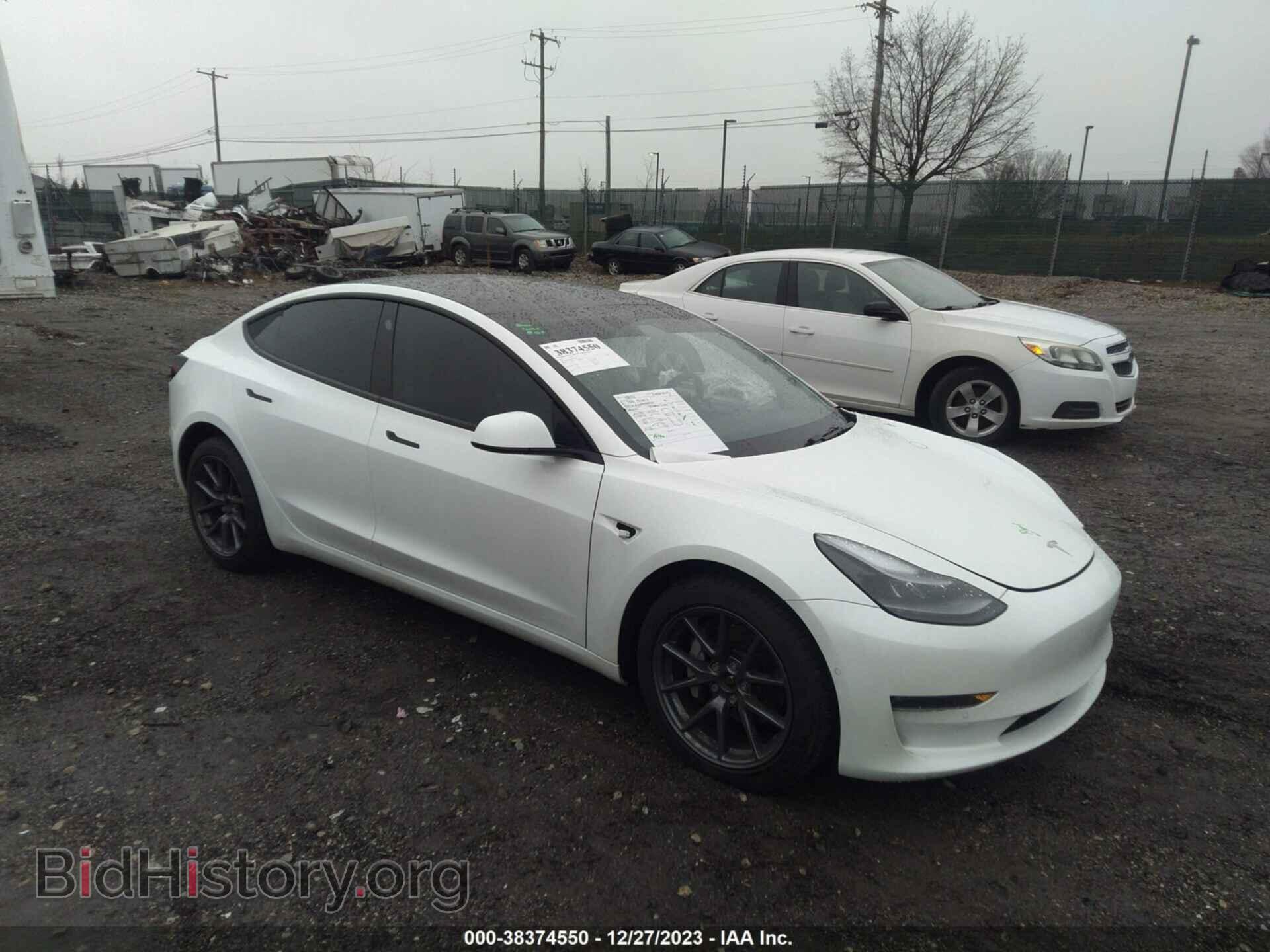 Фотография 5YJ3E1EB8MF035567 - TESLA MODEL 3 2021