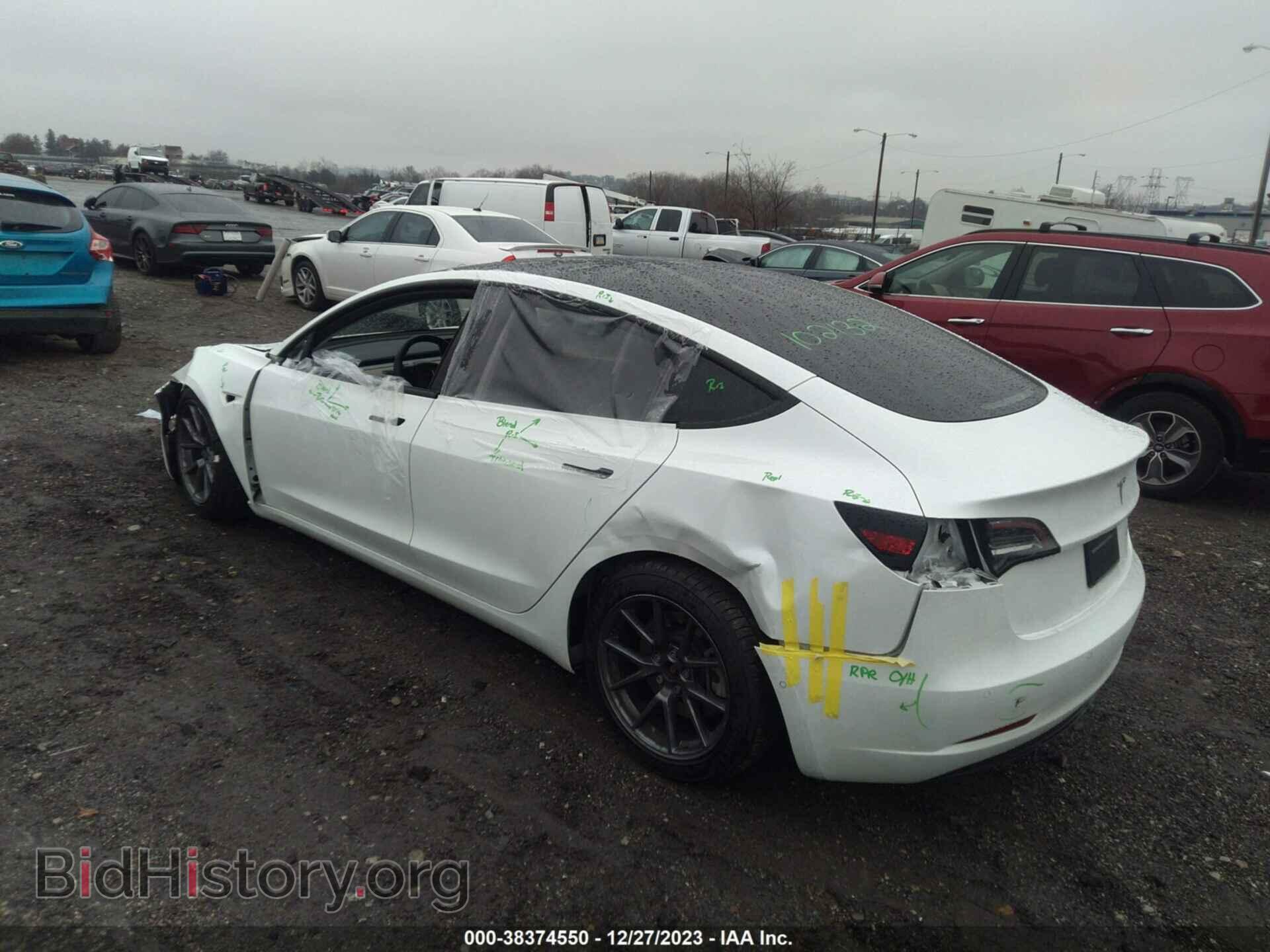 2021 TESLA MODEL 3 - VIN: 5YJ3E1EB8MF035567 - Фото 3