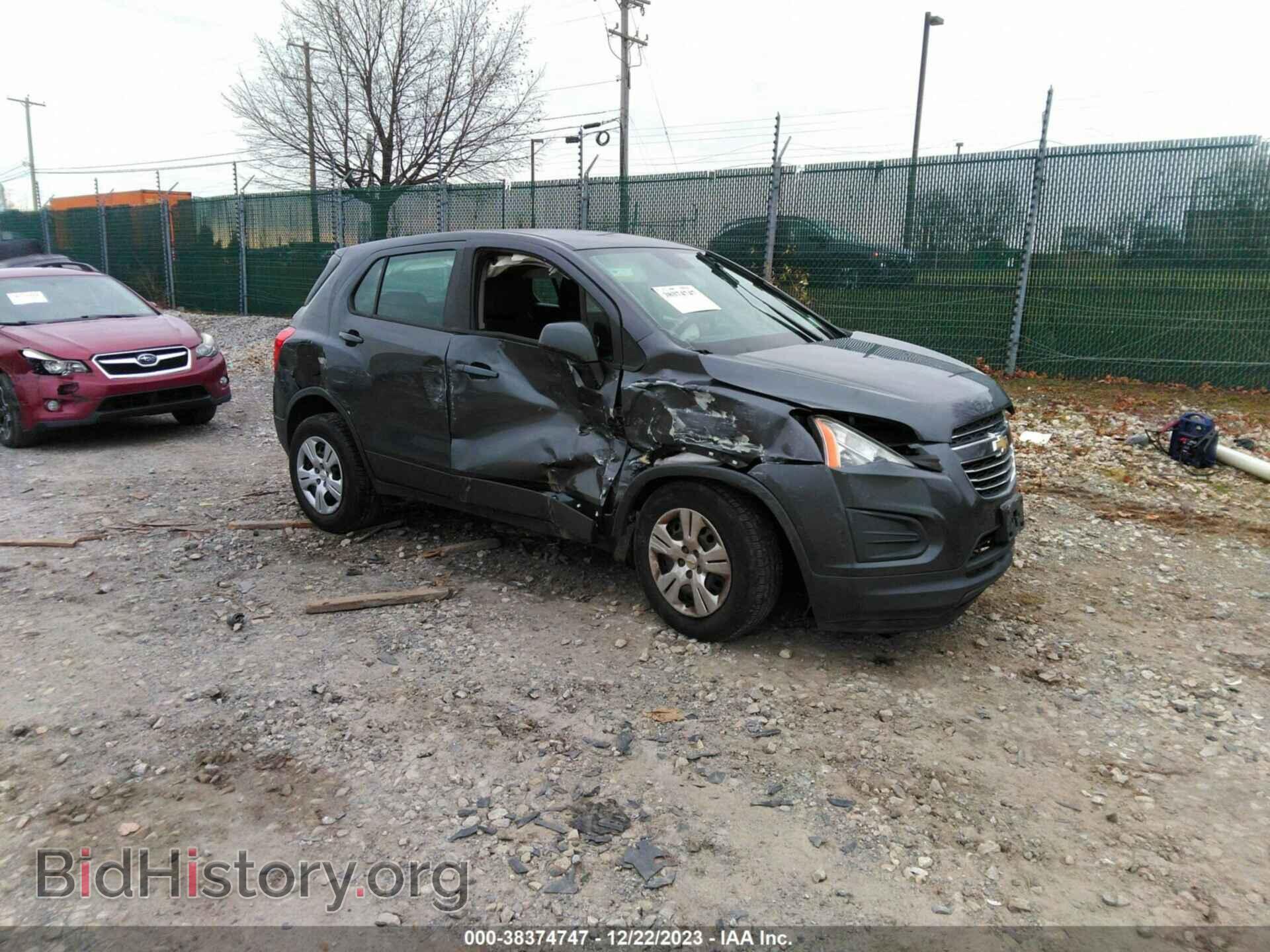 Фотография 3GNCJKSB7GL275714 - CHEVROLET TRAX 2016