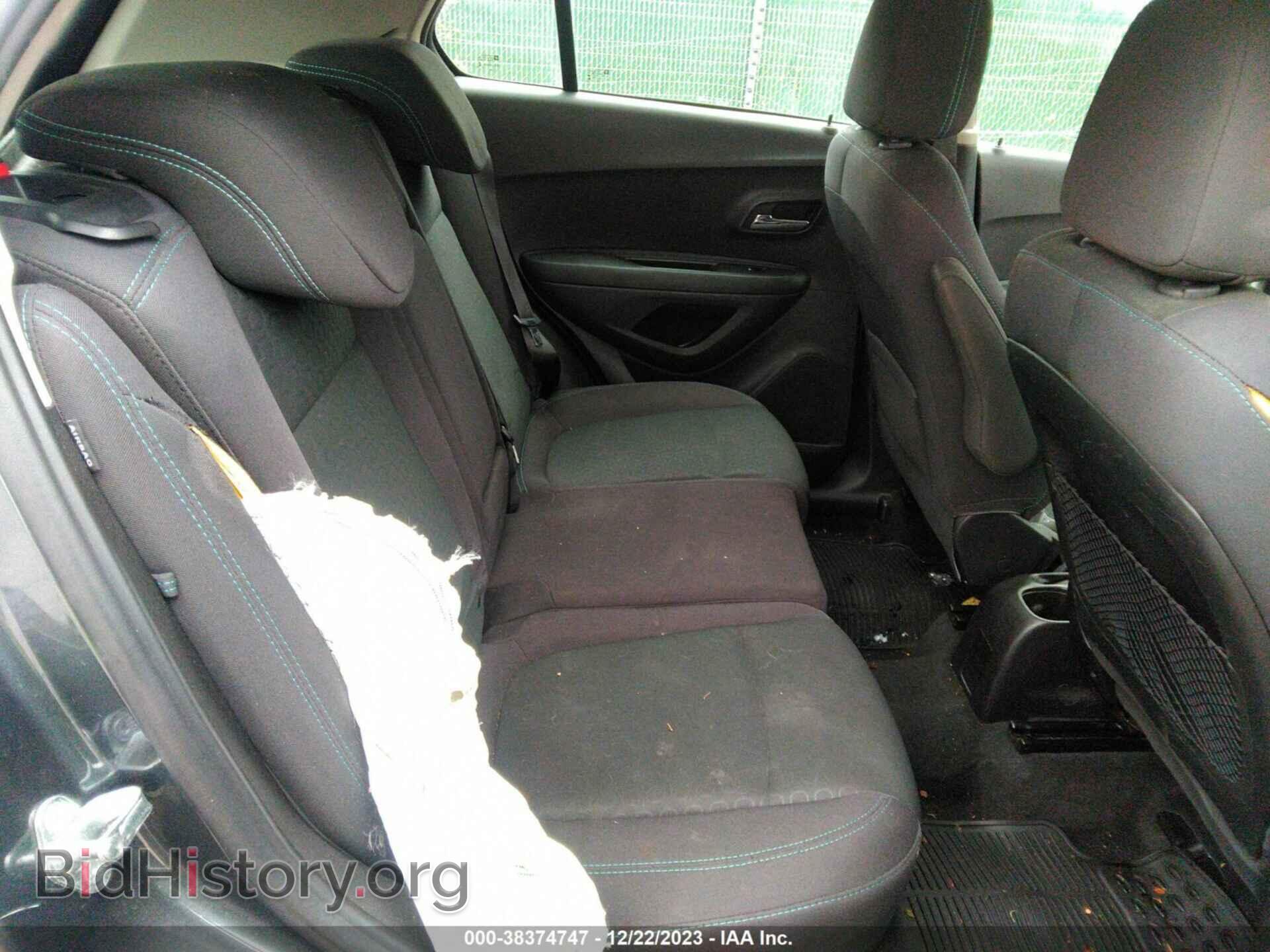 2016 CHEVROLET TRAX - VIN: 3GNCJKSB7GL275714 - Фото 8