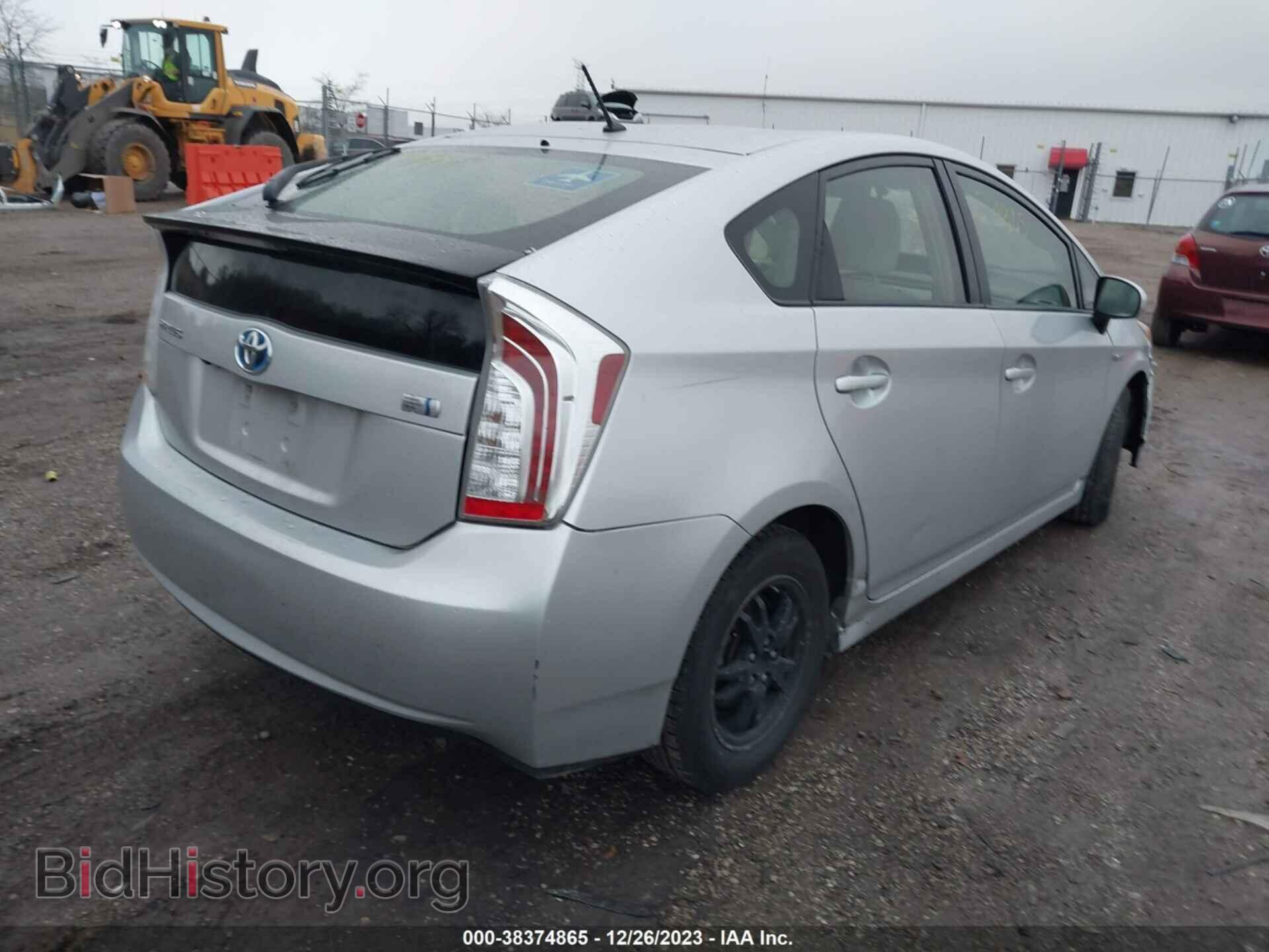 2015 TOYOTA PRIUS - VIN: JTDKN3DU0F1973875 - Фото 4