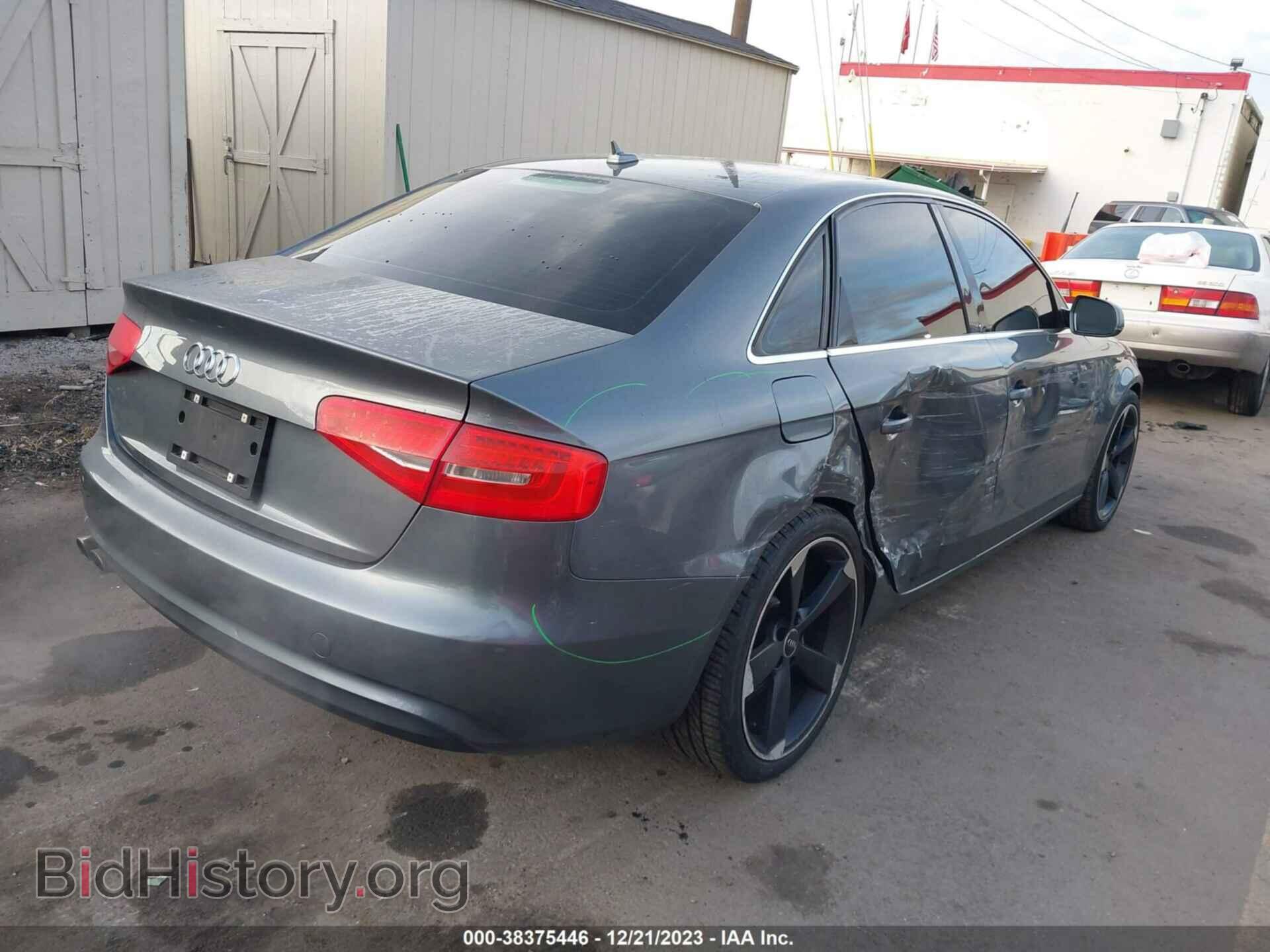 2013 AUDI A4 - VIN: WAUFFAFL0DA103044 - Фото 4