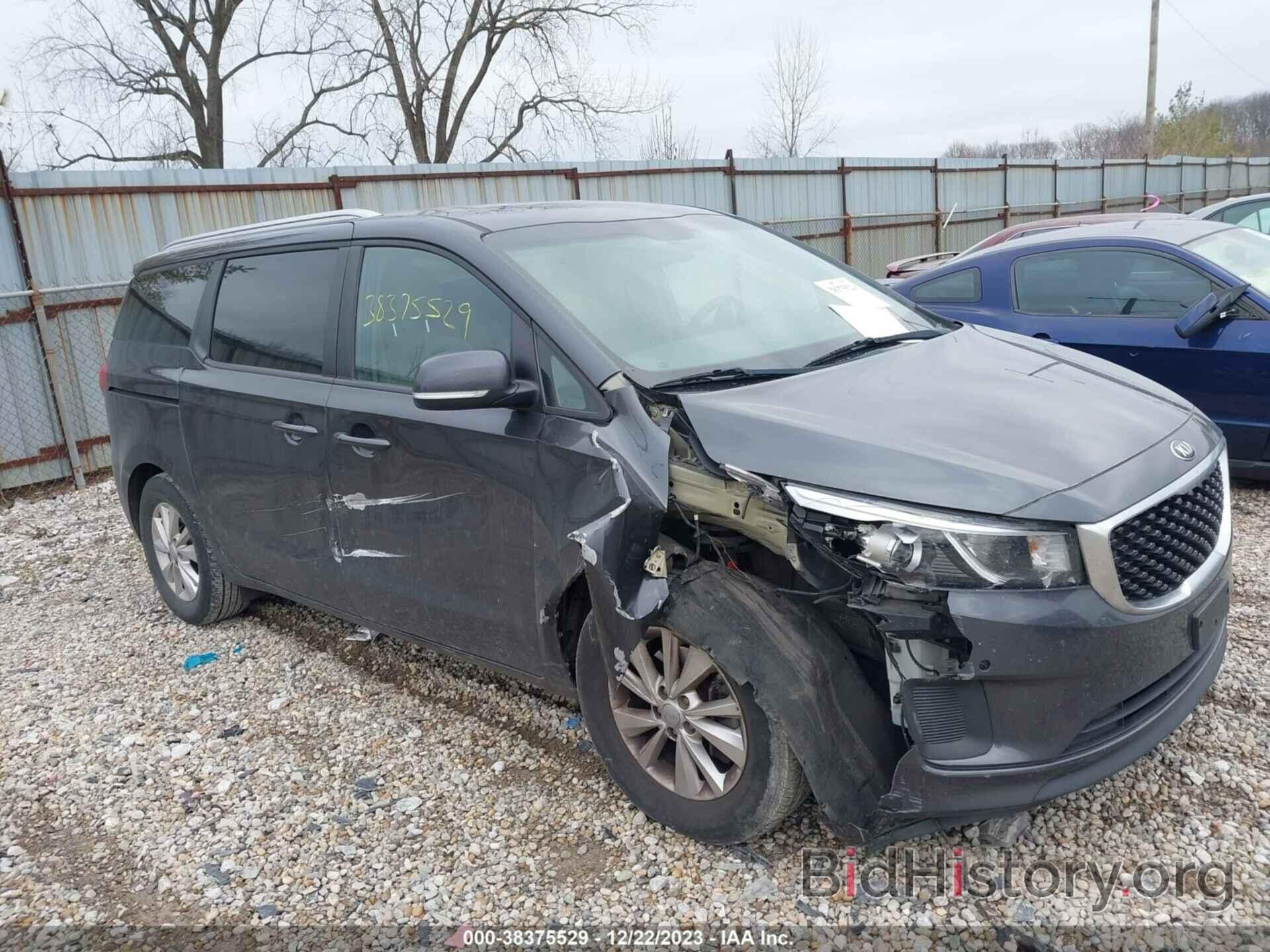 Фотография KNDMB5C15H6333087 - KIA SEDONA 2017