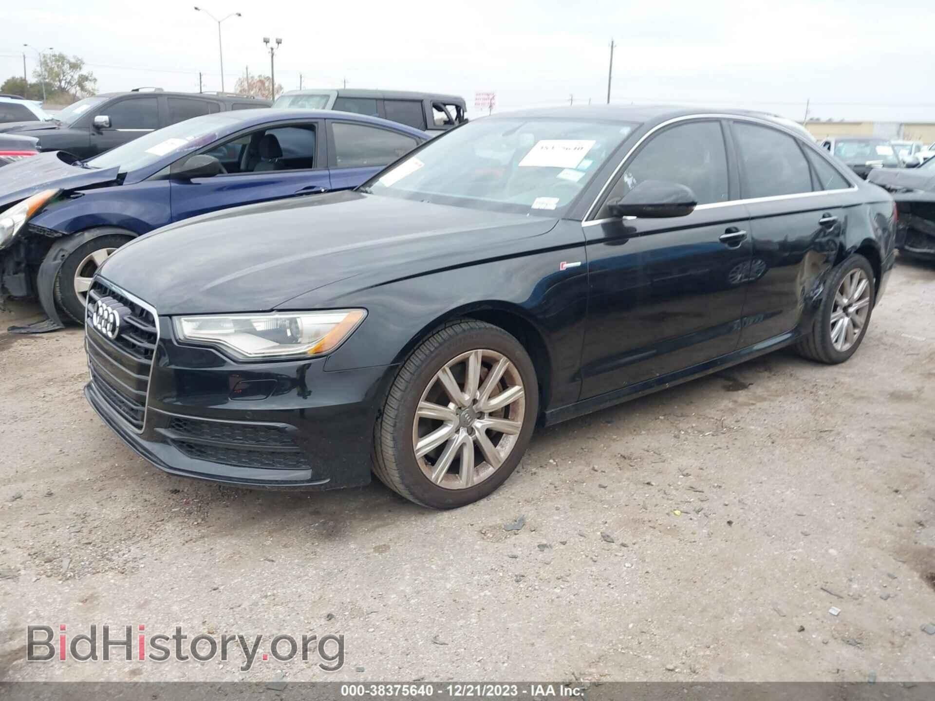 2013 AUDI A6 - VIN: WAUHGBFC7DN115597 - Фото 2