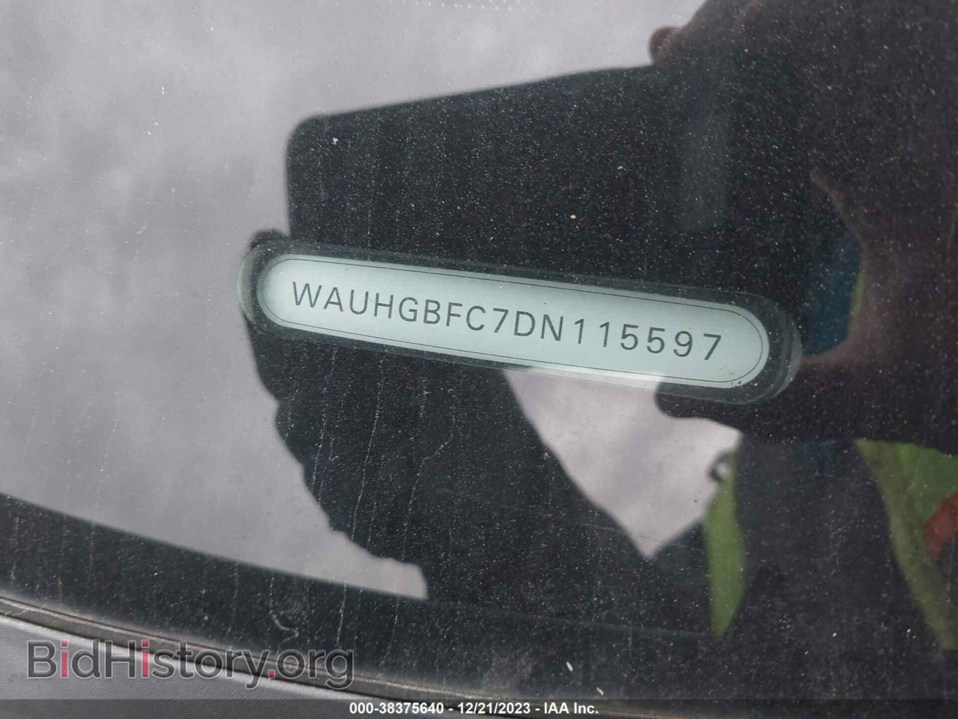2013 AUDI A6 - VIN: WAUHGBFC7DN115597 - Фото 9