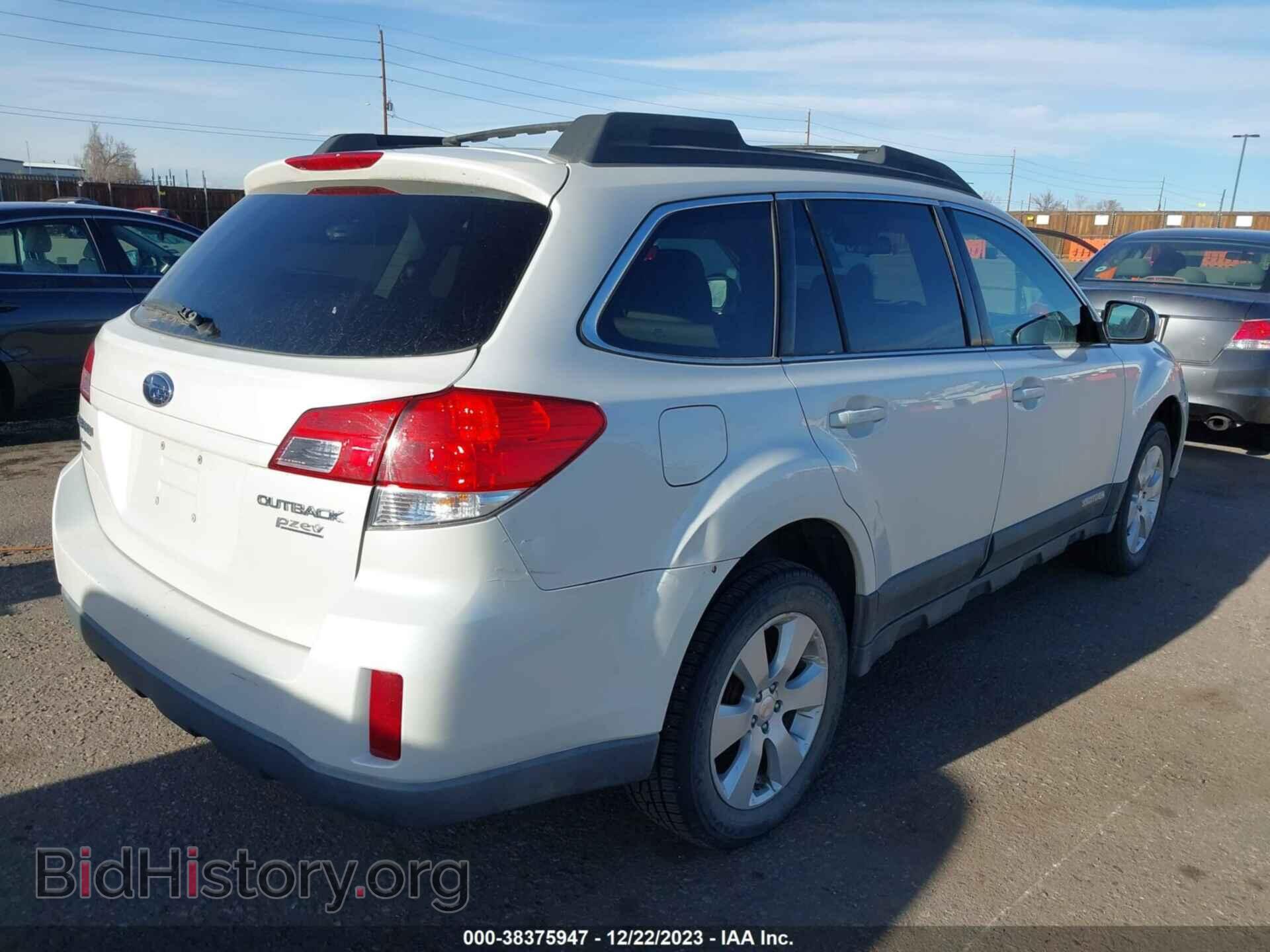 2010 SUBARU OUTBACK - VIN: 4S4BRBCC8A3384685 - Фото 4